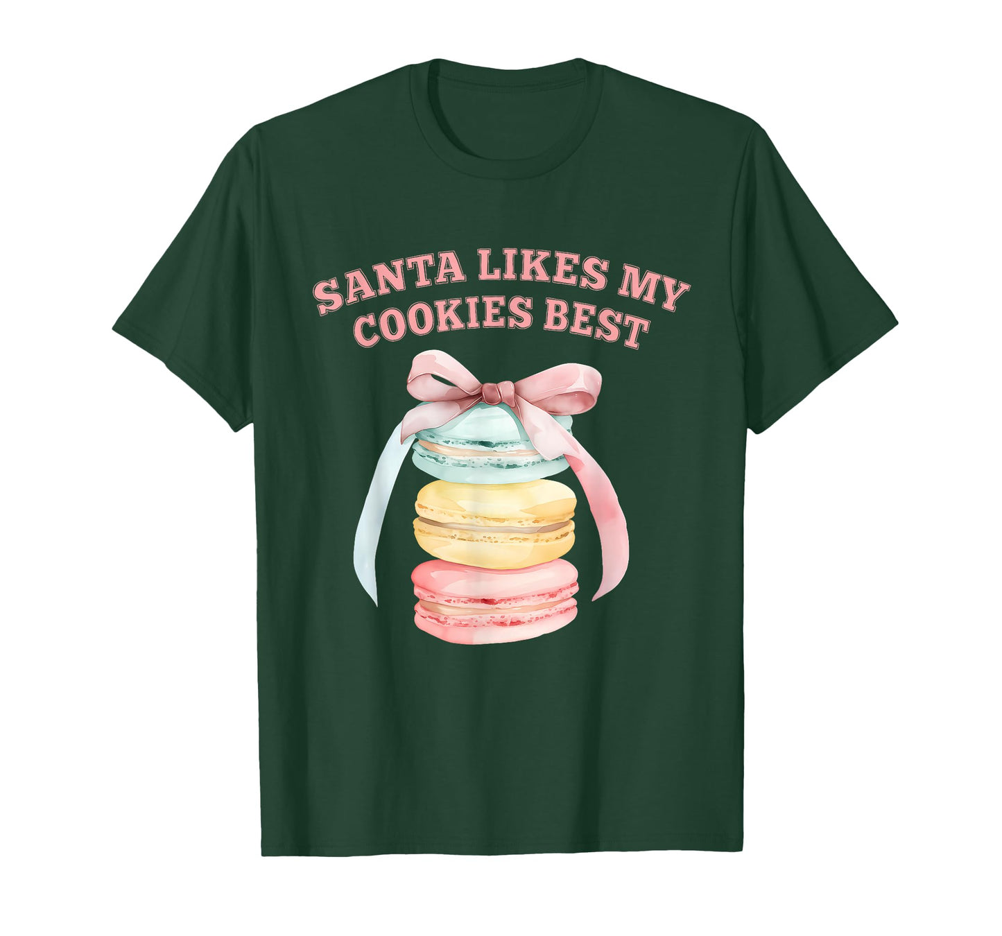 Santa Likes My Cookies Best Funny Christmas T-Shirt