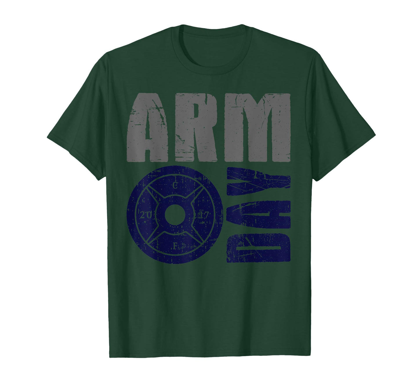 Arm Day Biceps and Triceps Gym Rat T-Shirt