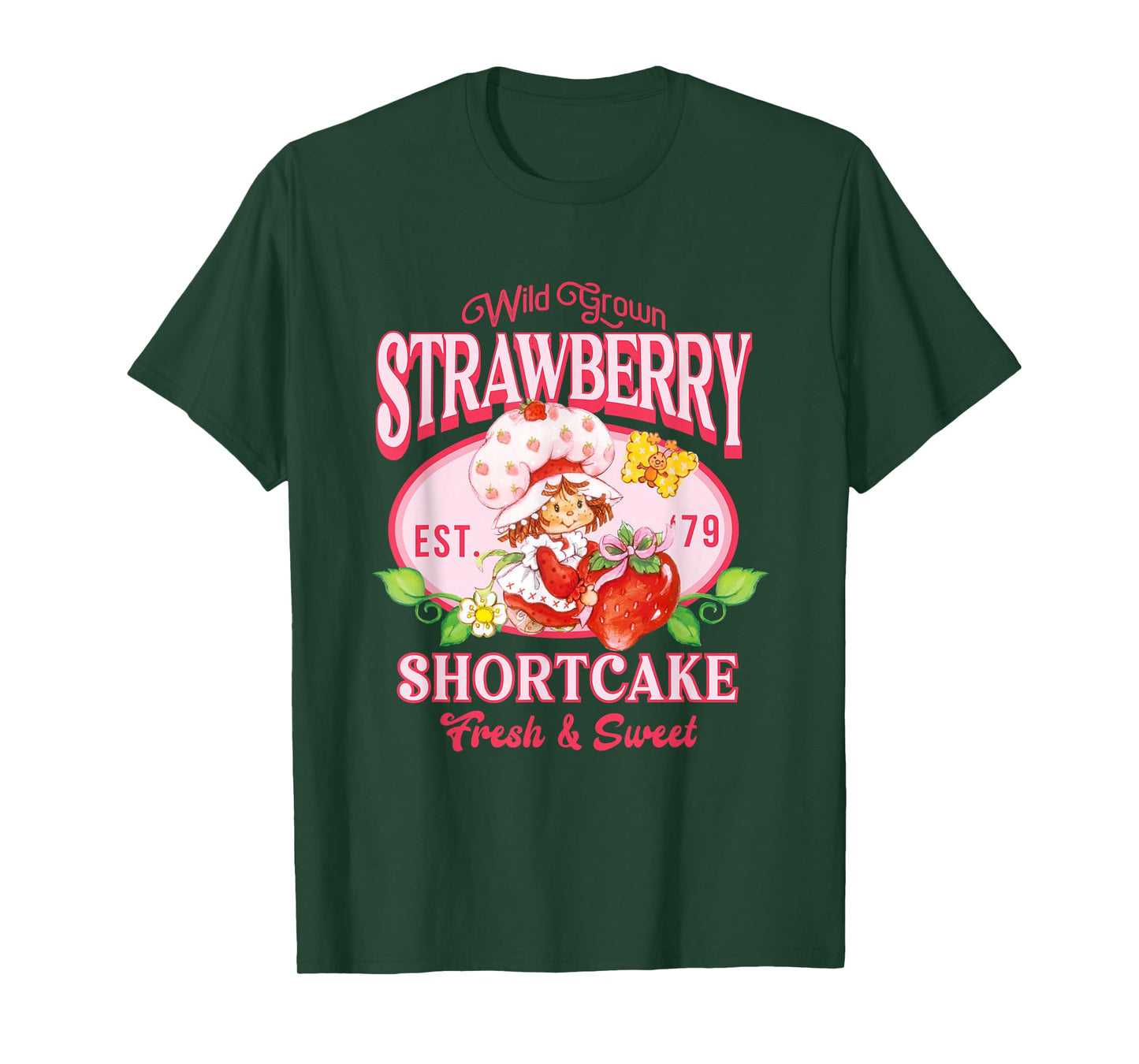 Strawberry Shortcake Wild Grown Vintage '79 Poster T-Shirt