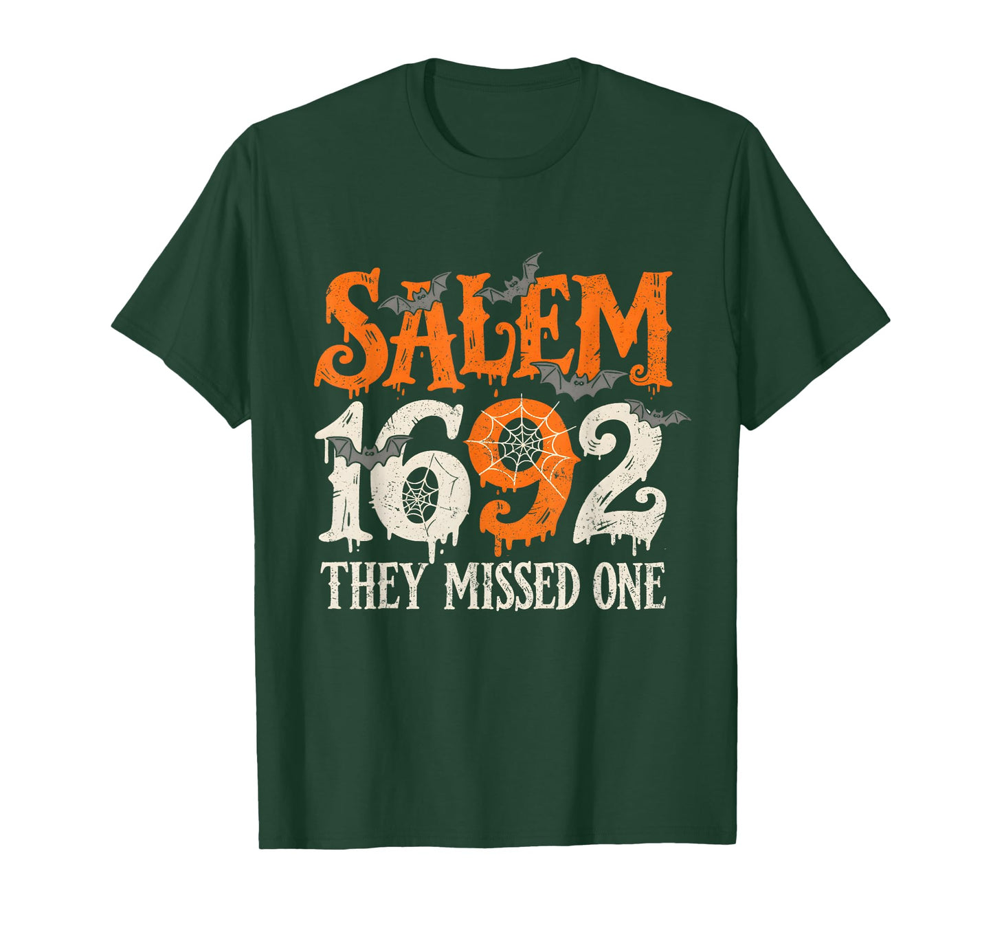 Salem 1692 Witch Trial Funny Halloween Vintage T-Shirt