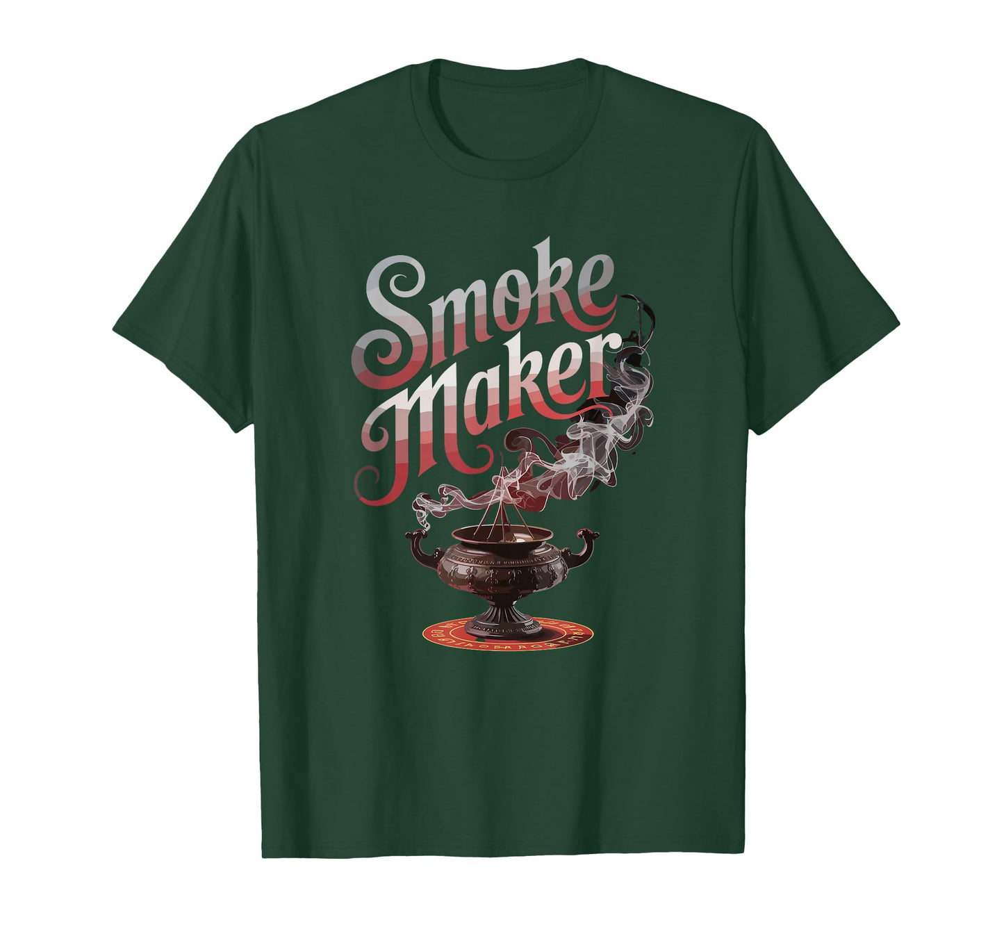 Smoke Maker Incense Burner Mystic Witchcraft Aesthetic T-Shirt