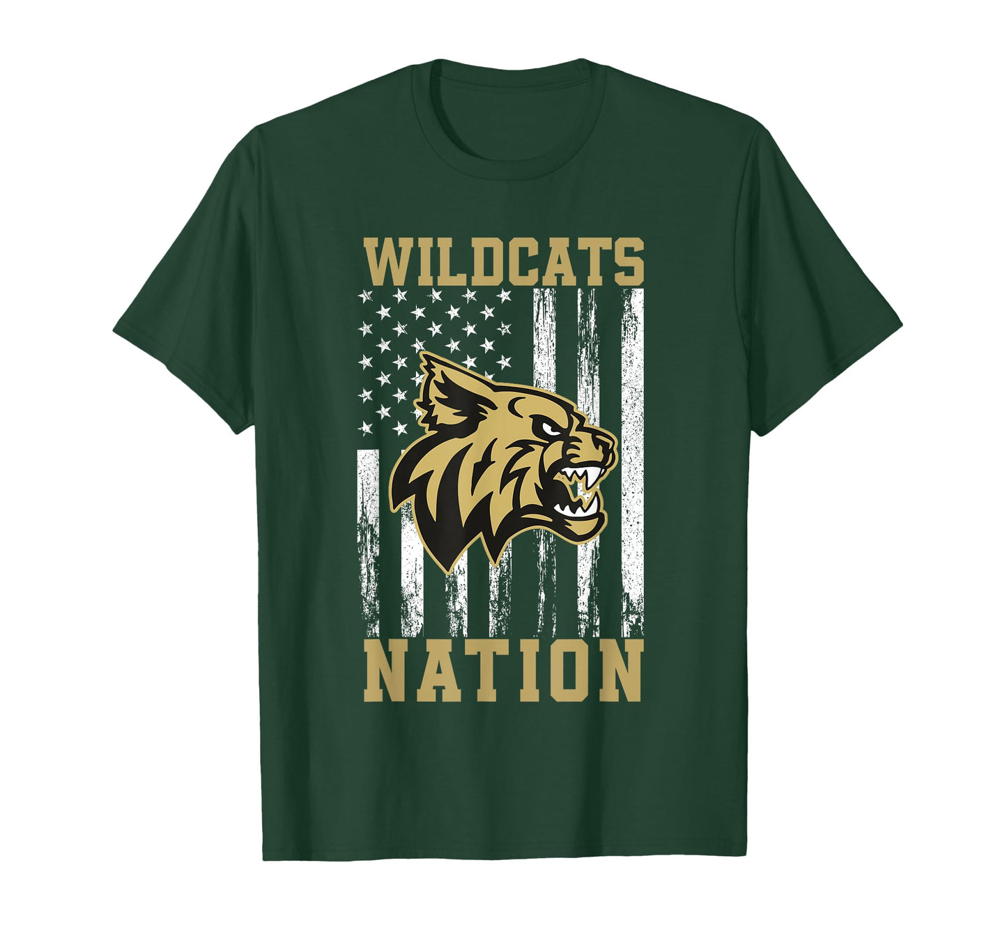 Blacksburg Wildcats Logo Nation HS T-Shirt