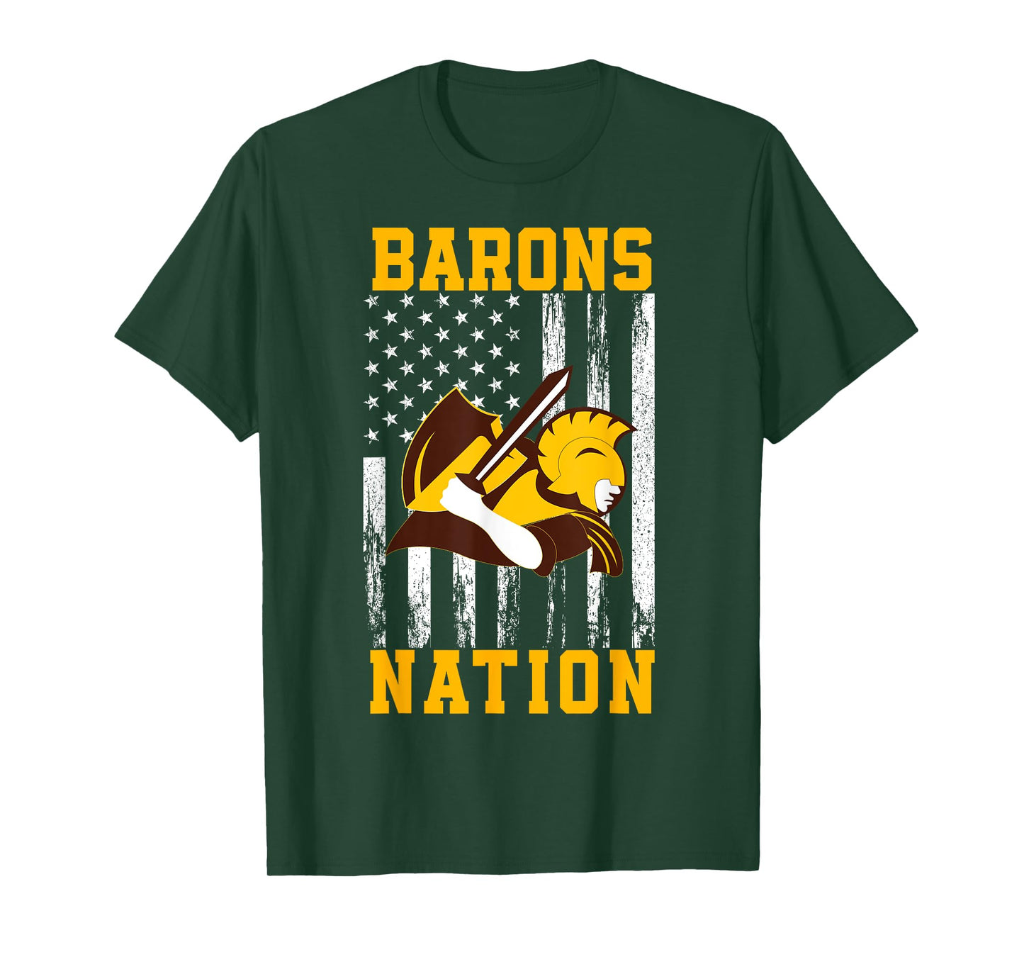 Buckeye Valley Barons Logo Nation HS T-Shirt
