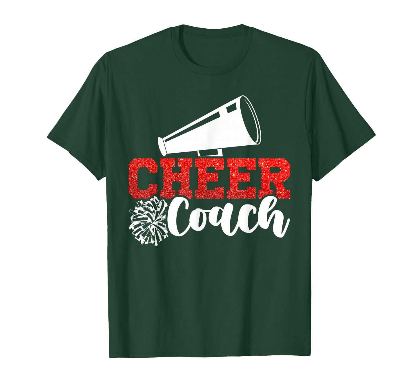 Cheer Coach Megaphone Cheerleading Coach T-Shirt
