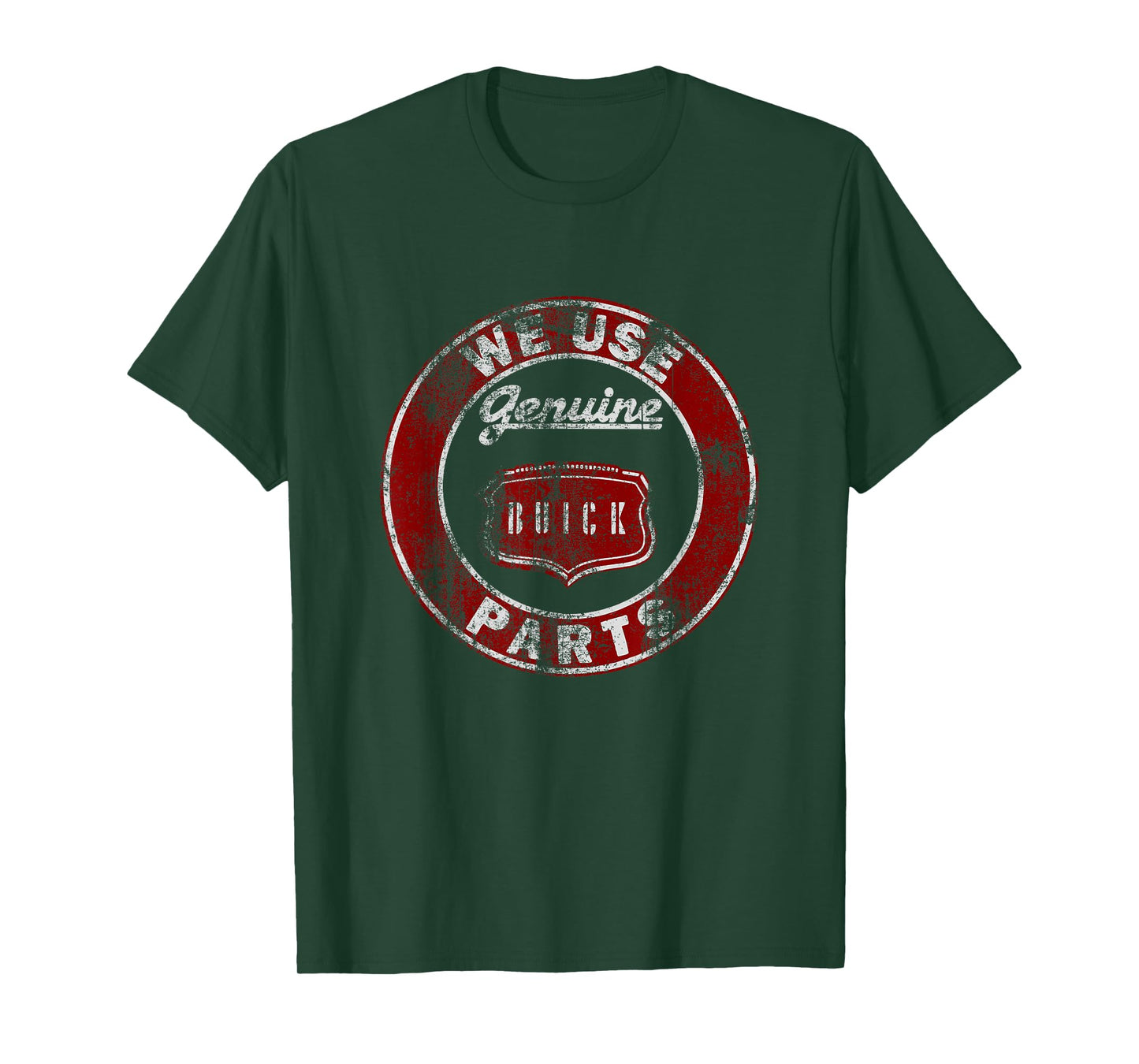 TNT We Use Genuine Buick Parts Grey Unisex-Adults T-Shirt