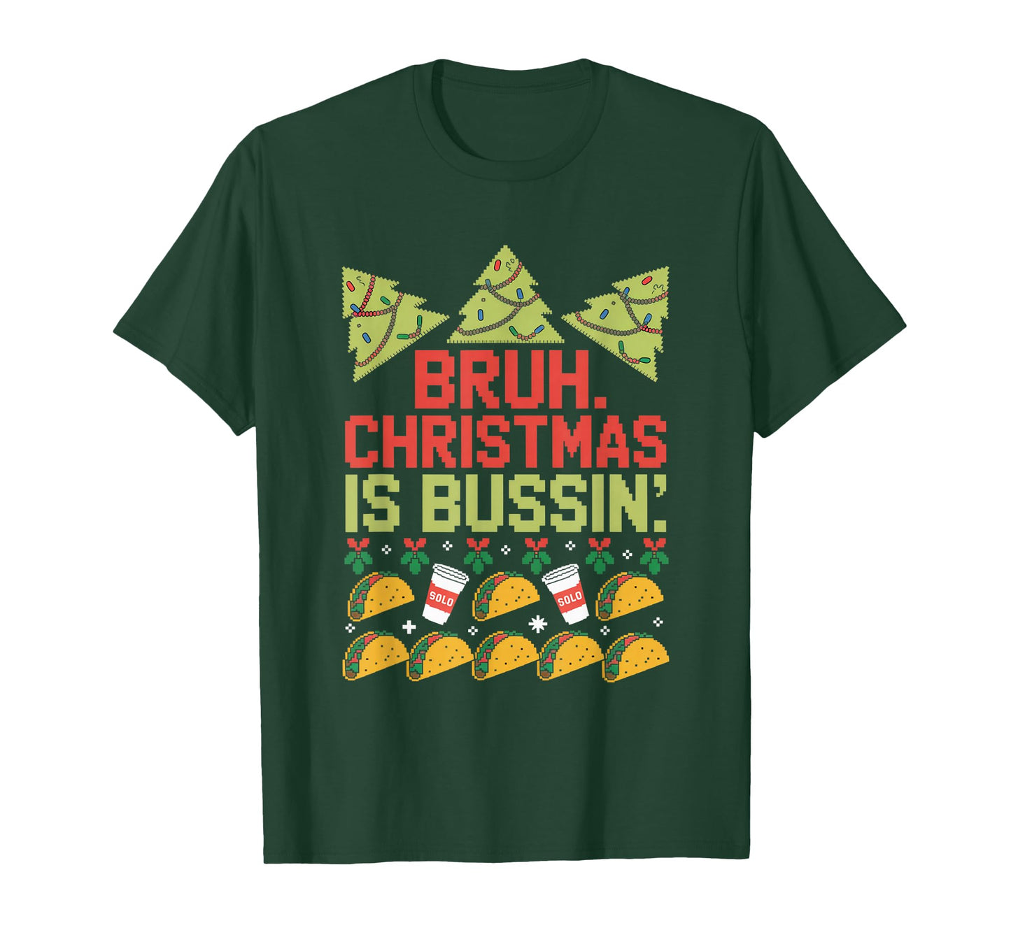 Funny Gen Alpha Gen Z Slang Funny Christmas Sweater T-Shirt