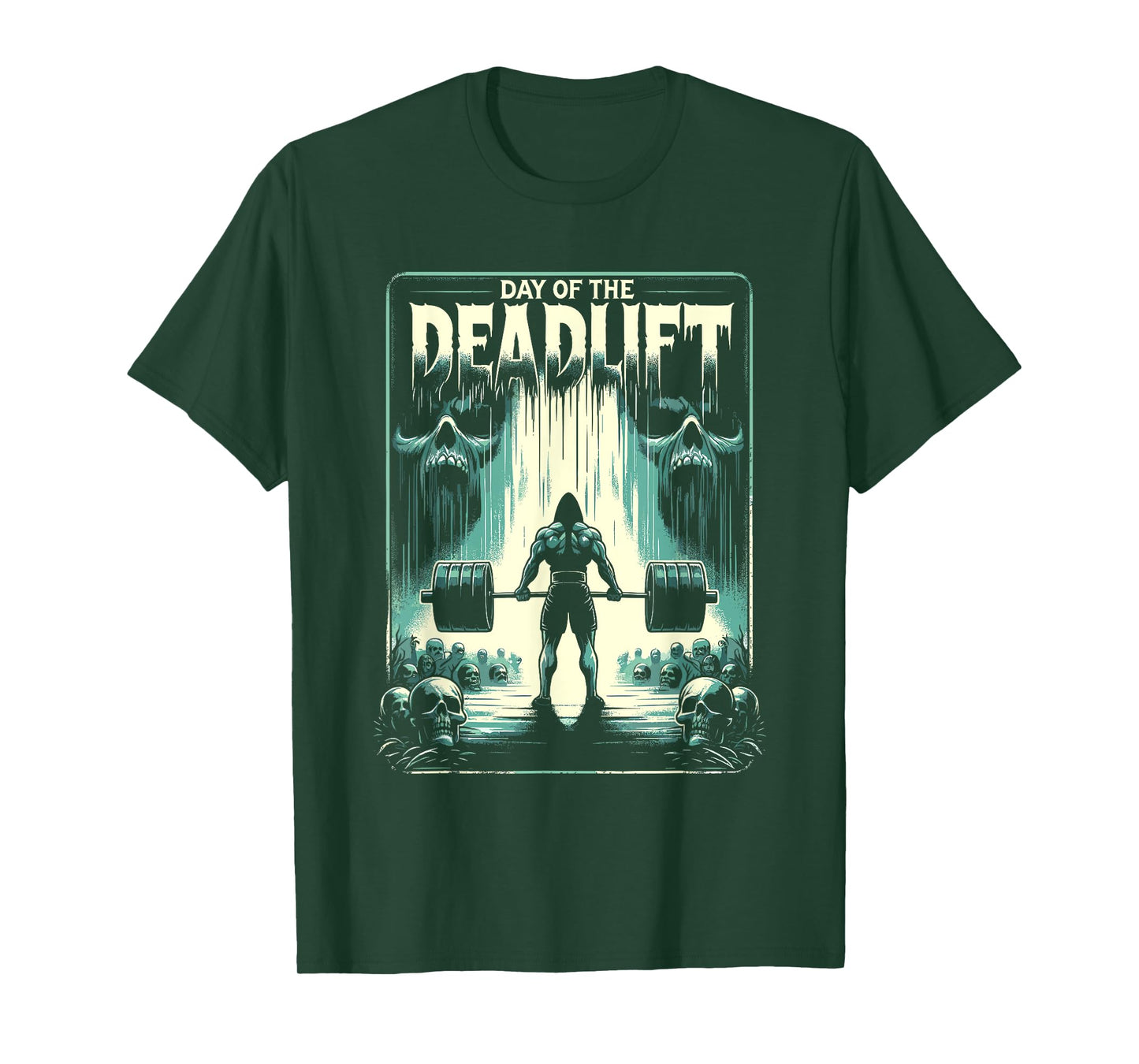 Horror Deadlift Workout Training Bodybuilder T-Shirt