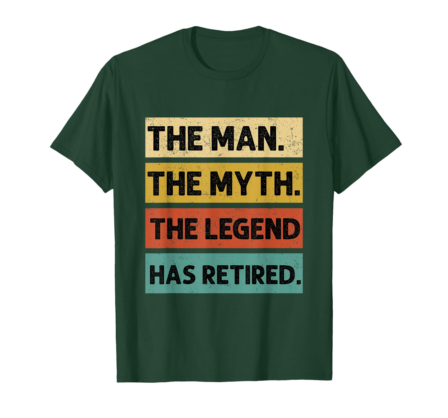 Retirement Retro Vintage Style The Legend Has Retired Men T-Shirt
