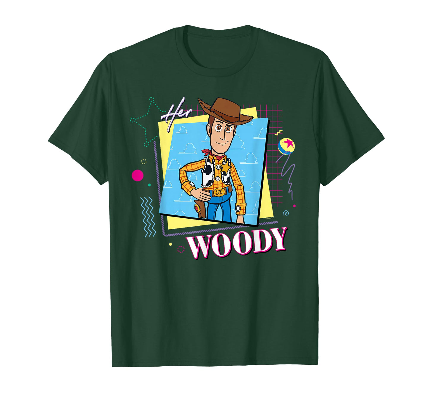 Disney and Pixar's Toy Story Couples Matching Her Woody T-Shirt