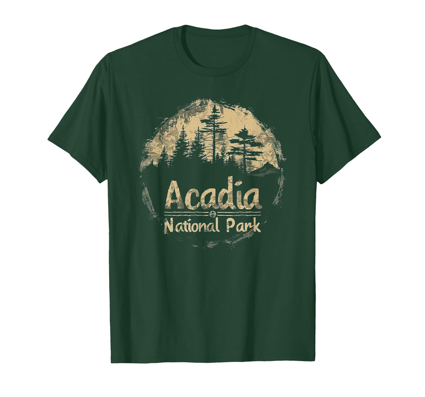 Acadia - US National Park Vintage Men Women Kids Retro T-Shirt