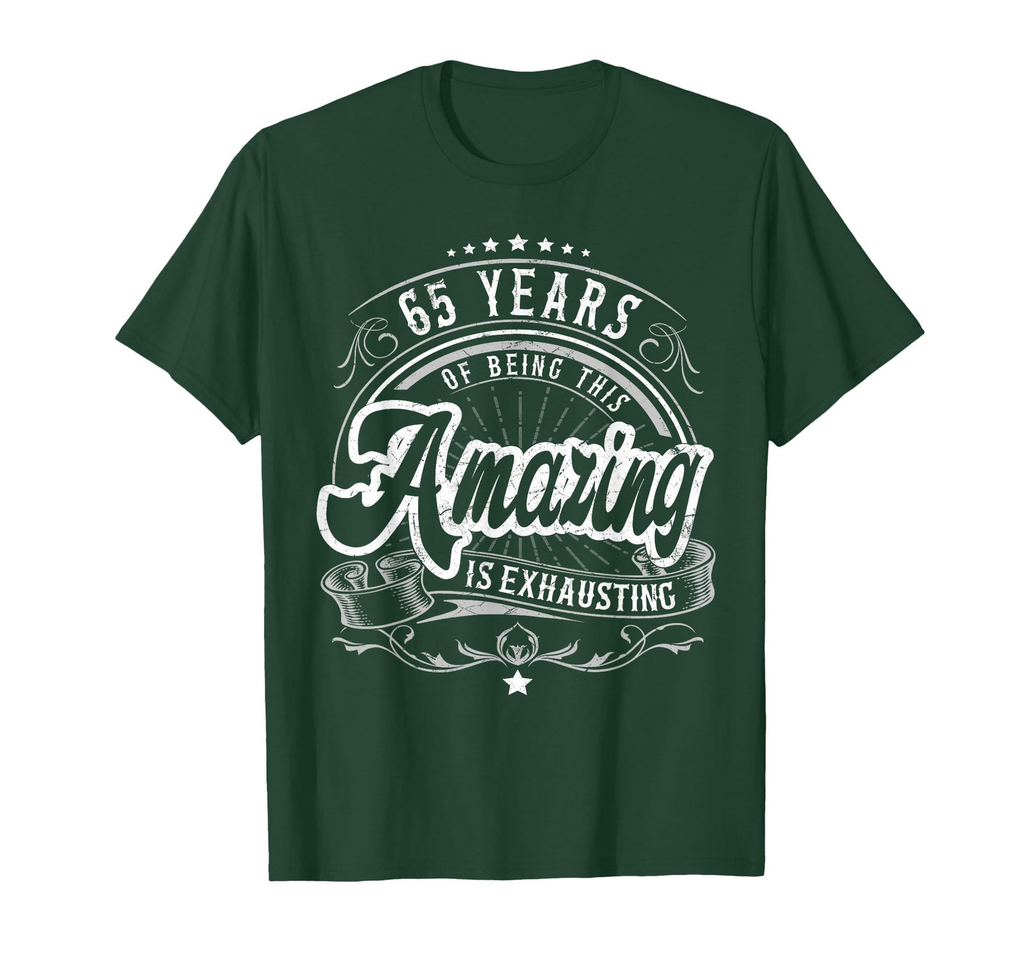65th Birthday Being This Amazing, Funny 65th Birthday Gifts T-Shirt