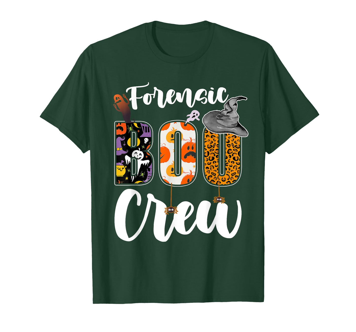 Forensic Boo Crew Halloween Match Pathologist T-Shirt