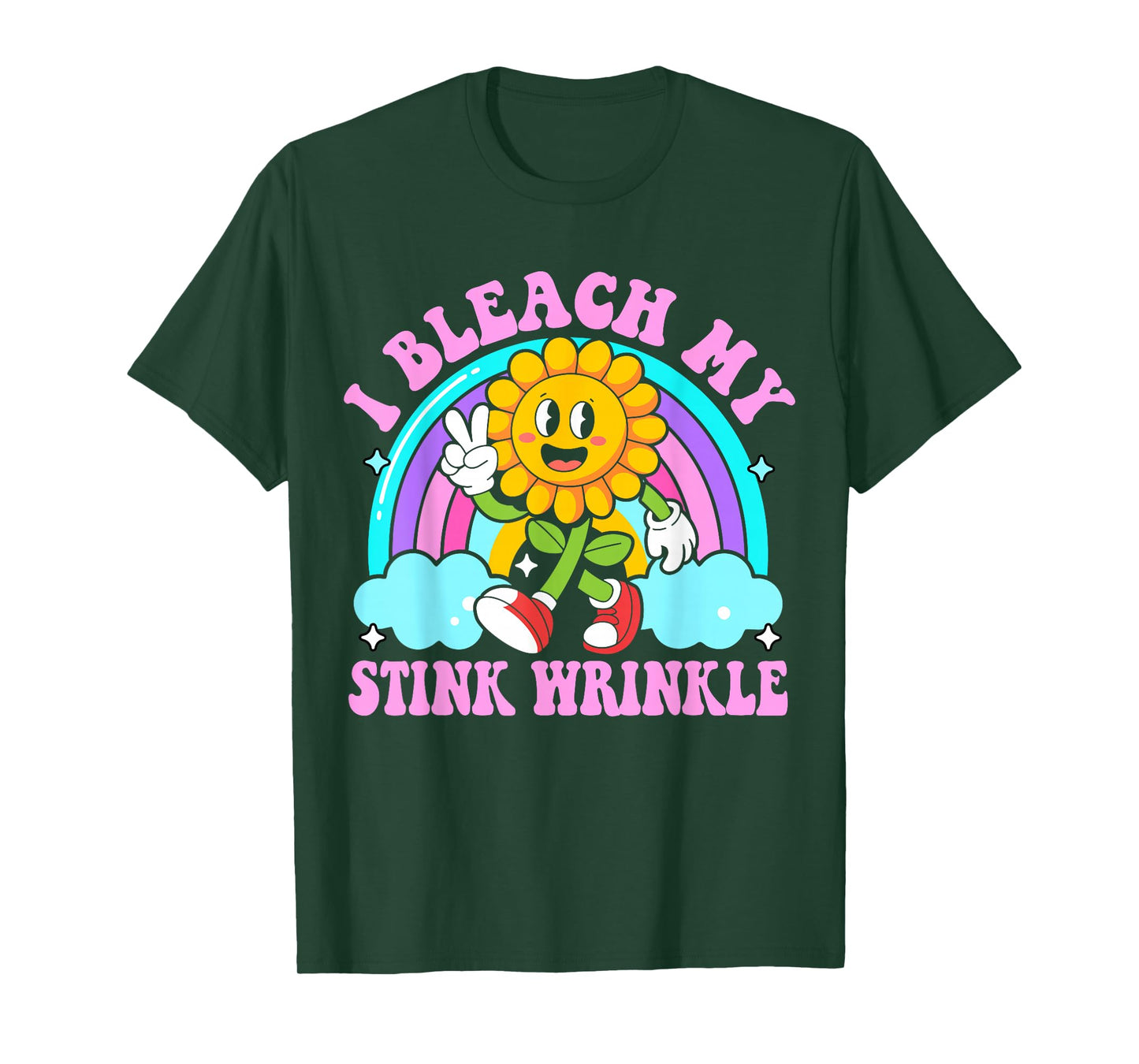 I Bleach My Stink Wrinkle Funny Sarcastic embarrassing Meme T-Shirt