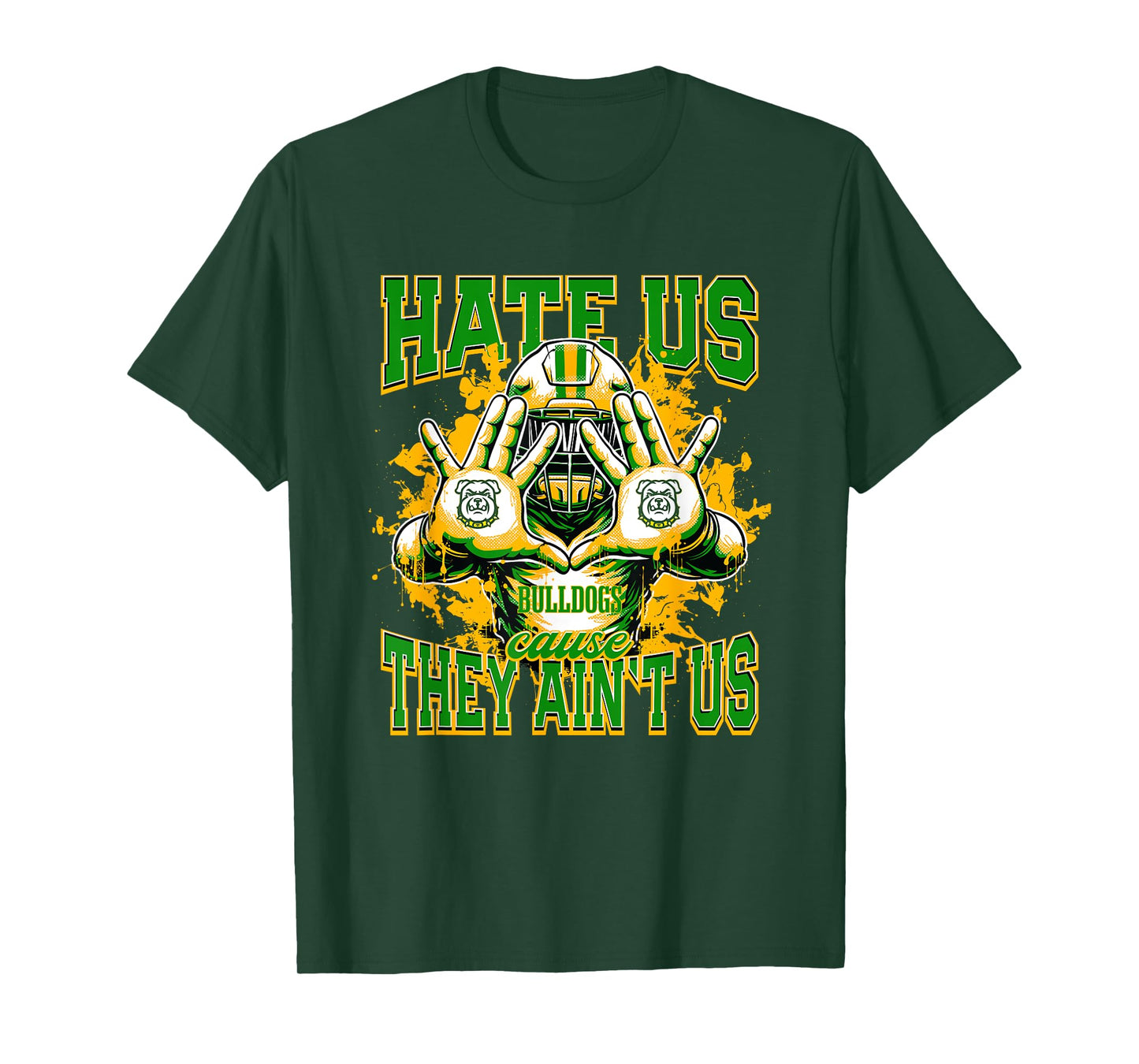 Tracy Bulldogs Logo Hate Us Cause They Ain't HS T-Shirt