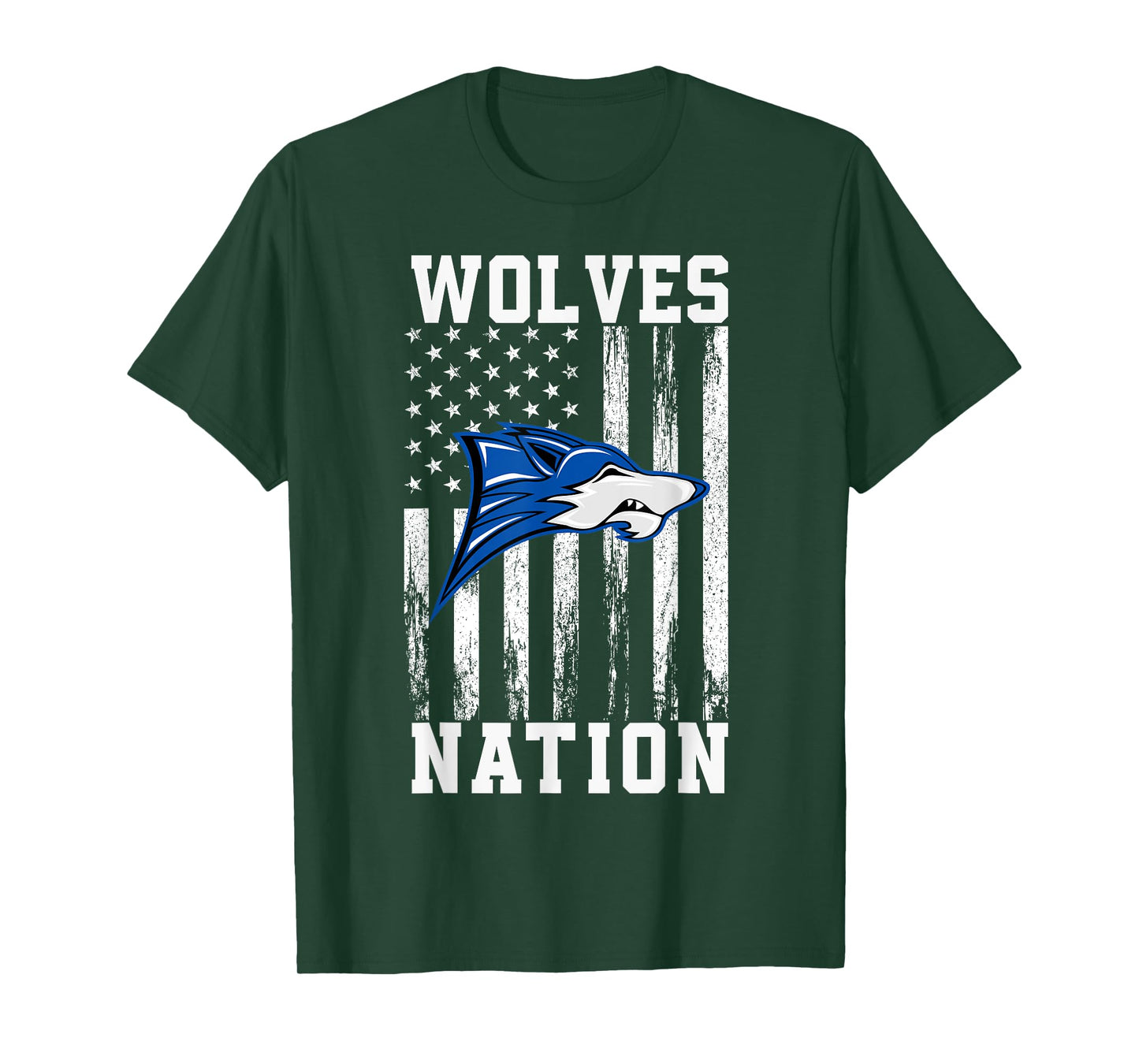 Chandler Wolves Logo Nation HS T-Shirt