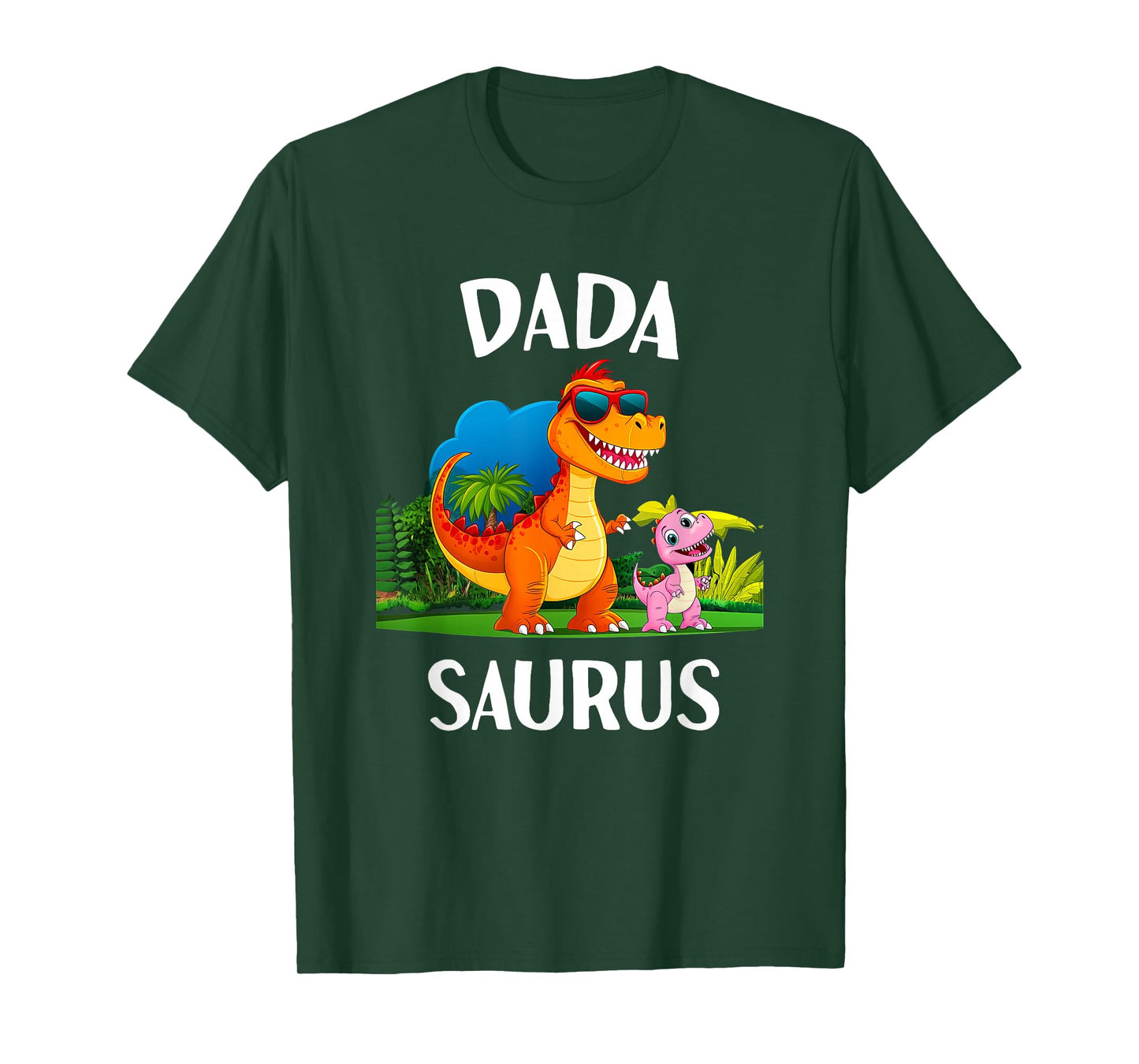 Dadasaurus Dinosaur Daddy Dino Matching Family T Rex Men T-Shirt