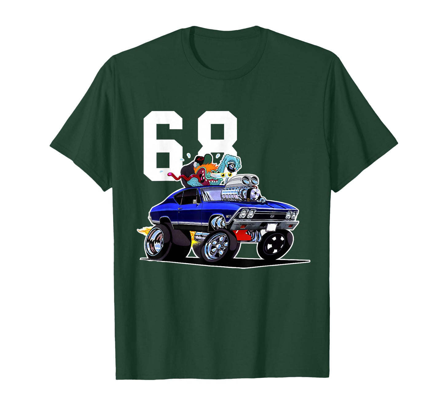 1968 68 Chevelle SS Trending Chevys Muscle Car Funny T-Shirt