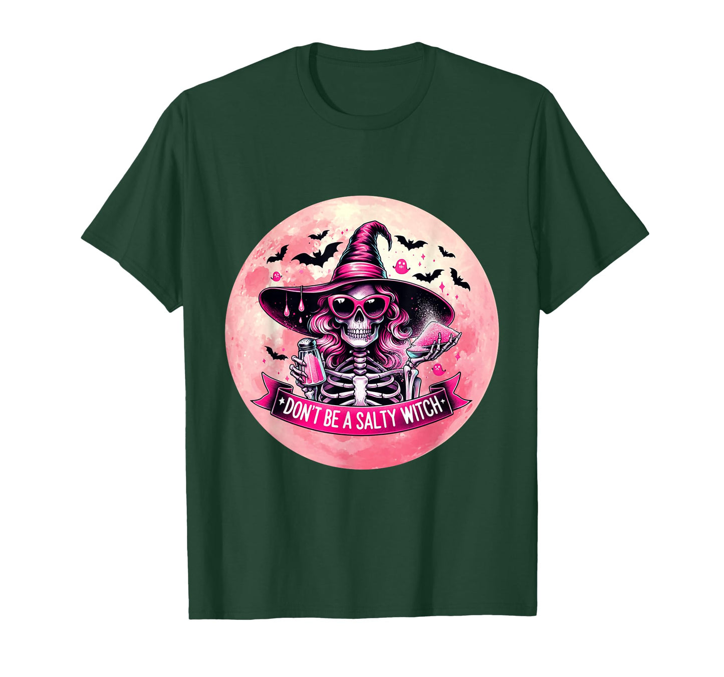 Don't Be A Salty Witch Spooky Halloween T-Shirt