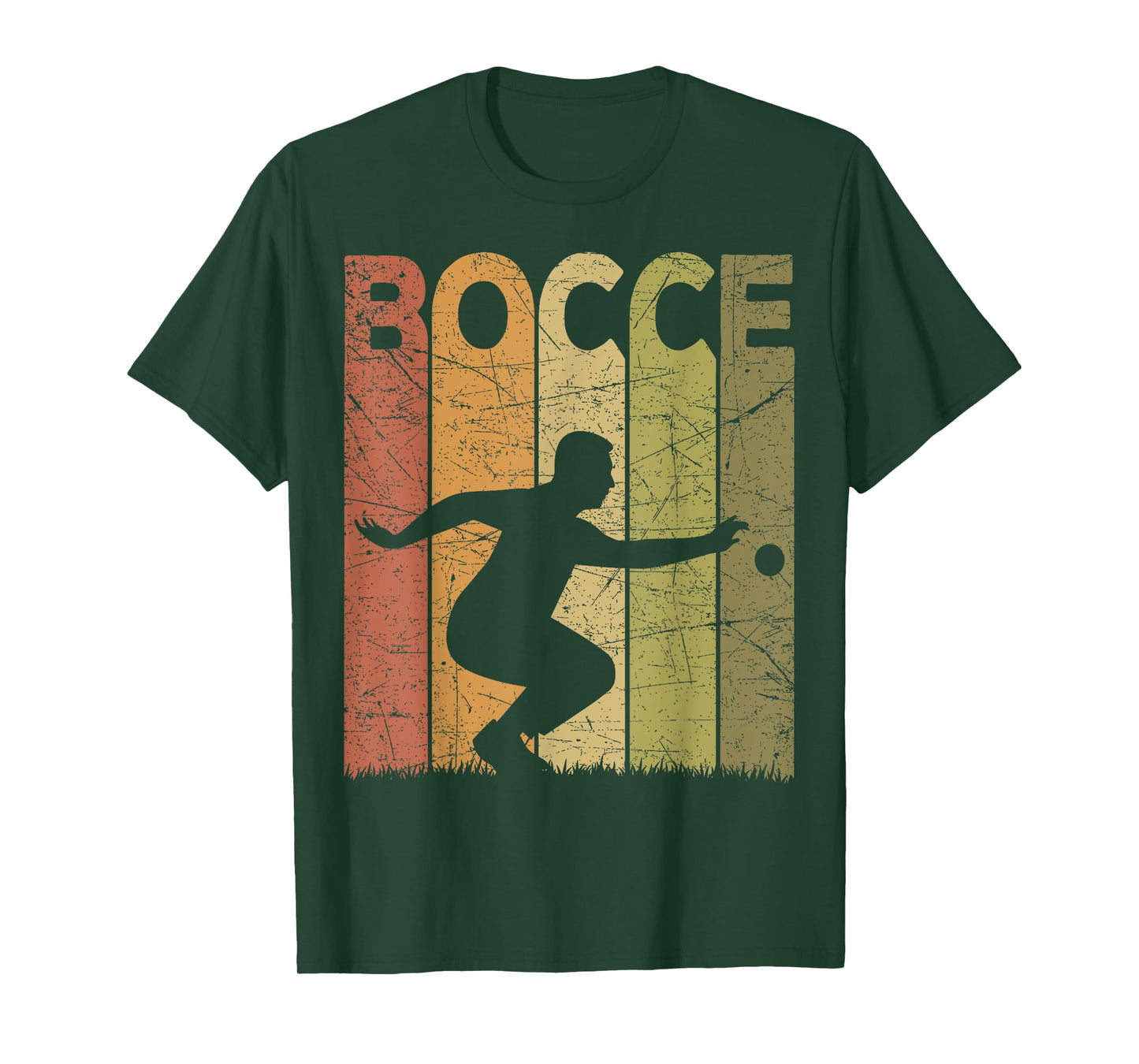 Bocce Vintage Bocce Player Retro Petanque Lover T-Shirt