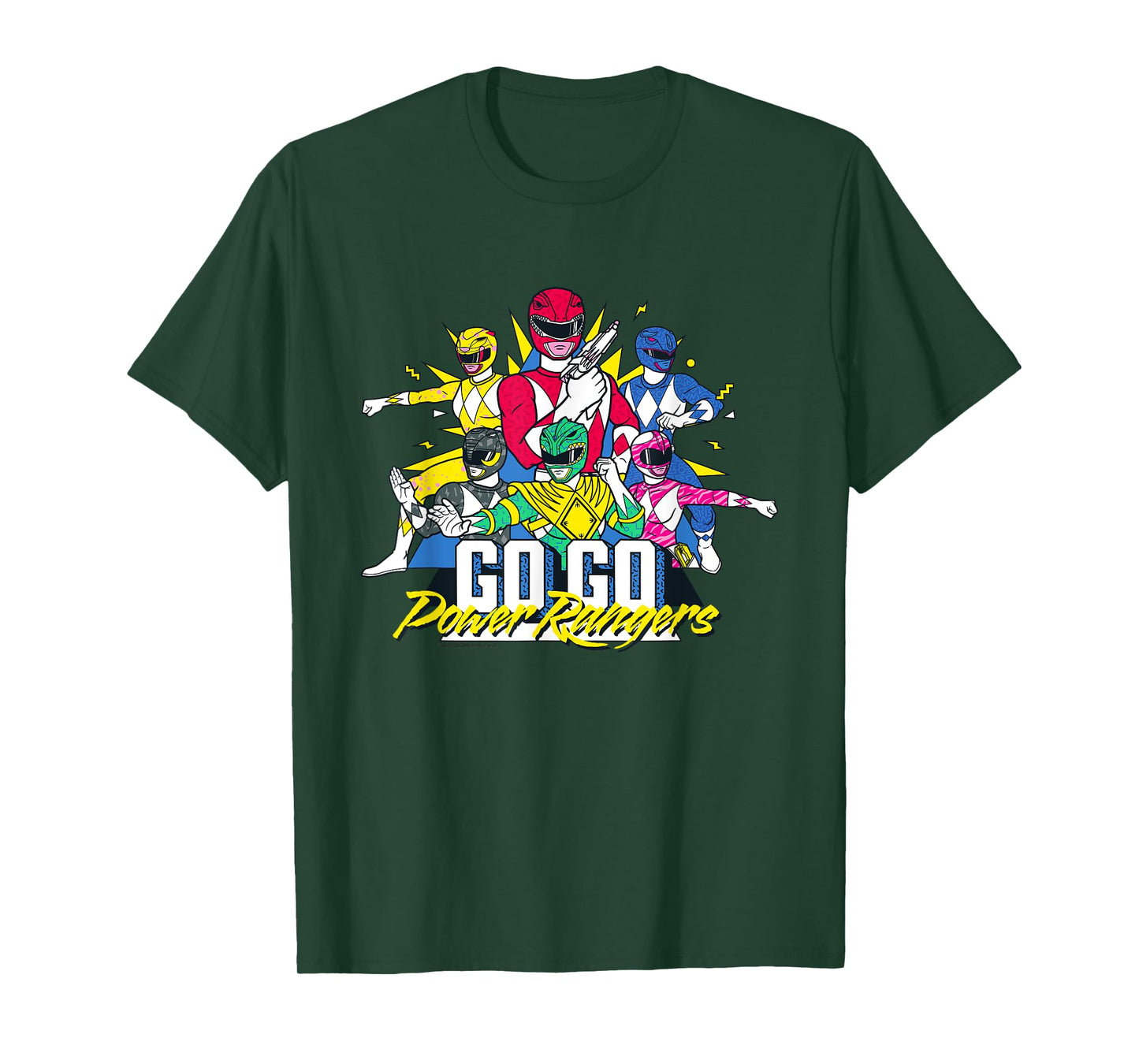 Power Rangers Go Go Retro 90s T-Shirt