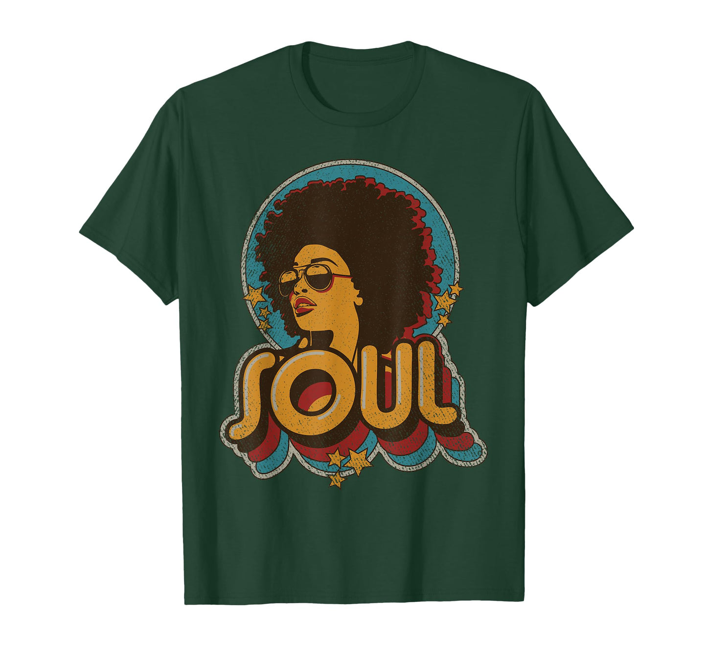 70s Funk Afro Soul Retro Vintage 70s Retro Soul tee T-Shirt