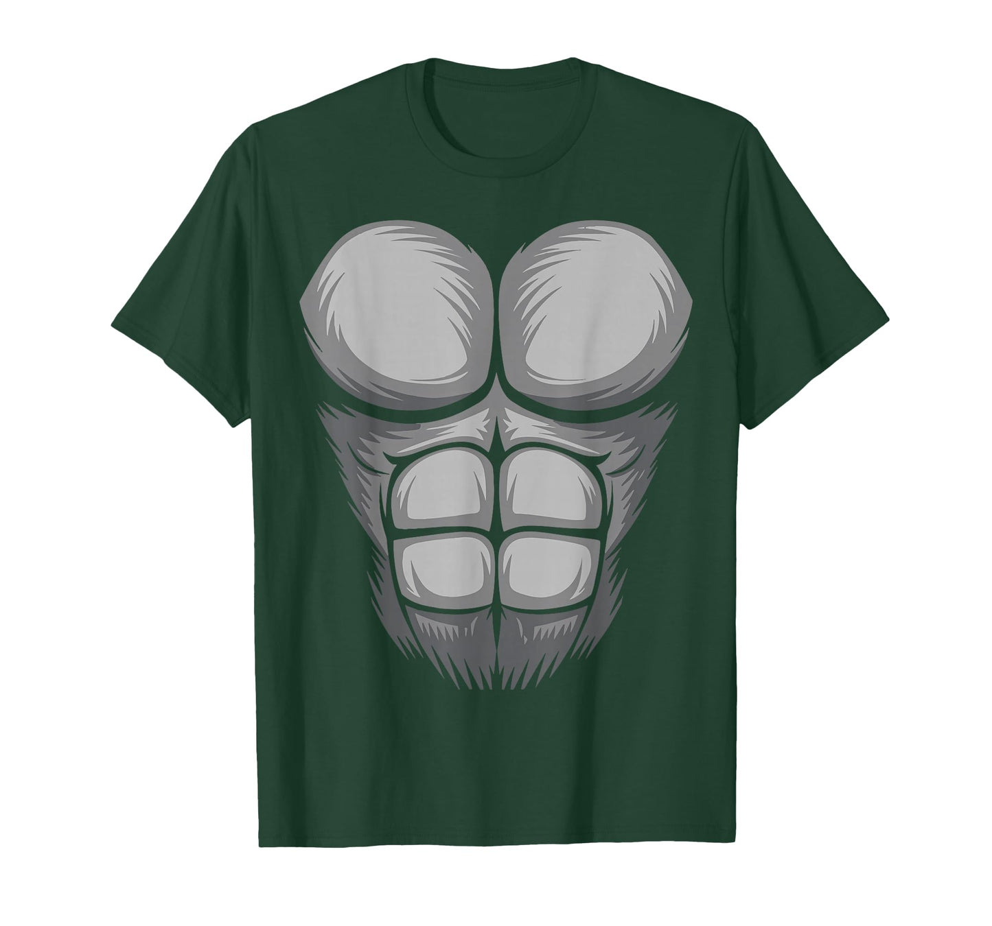 Gorilla Shirt Adult Kids Men Women Gorilla Chest Costume T-Shirt
