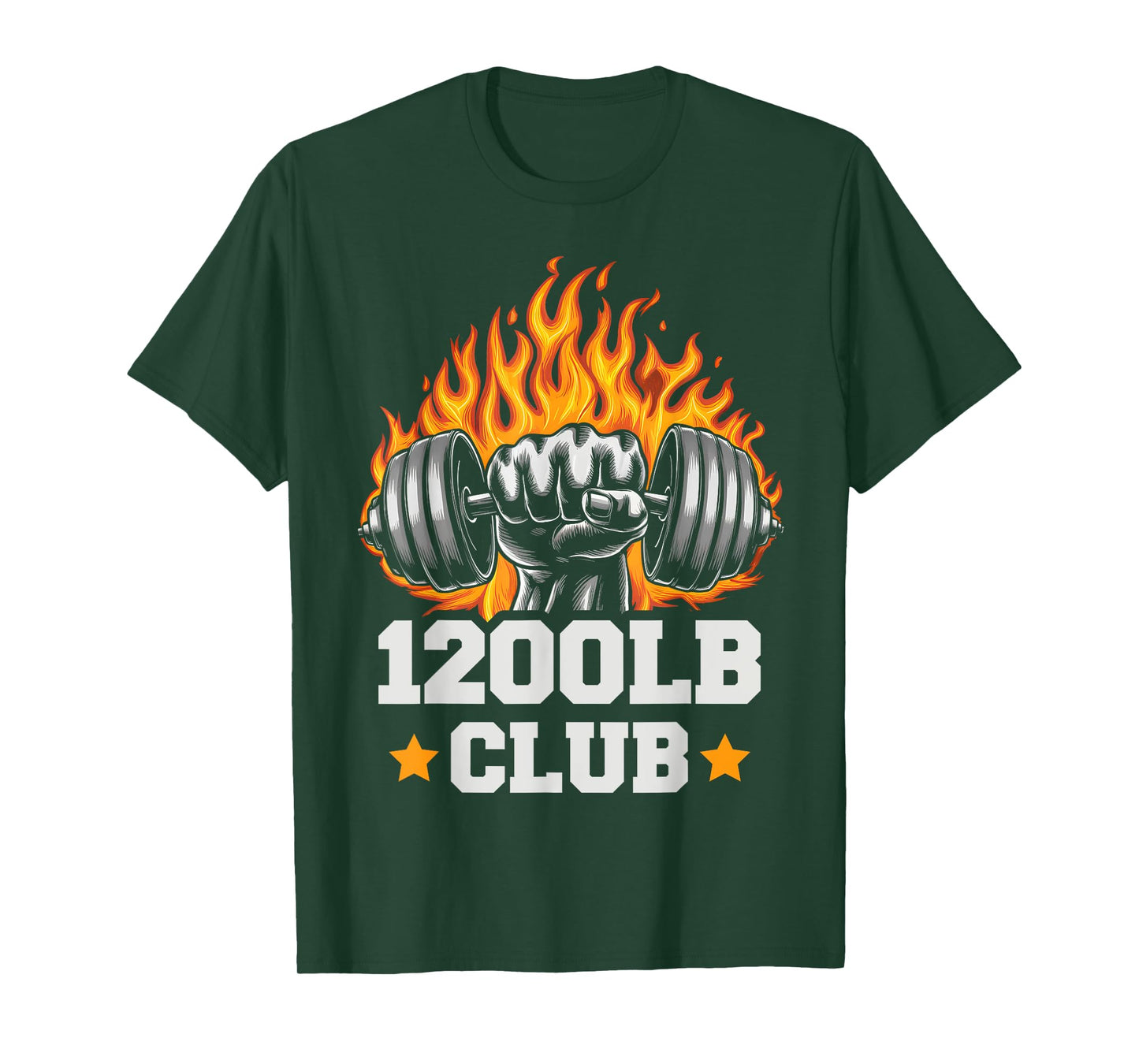 1200 Pound Club Gym Weightlifting Bodybuilders 1200 lb Club T-Shirt