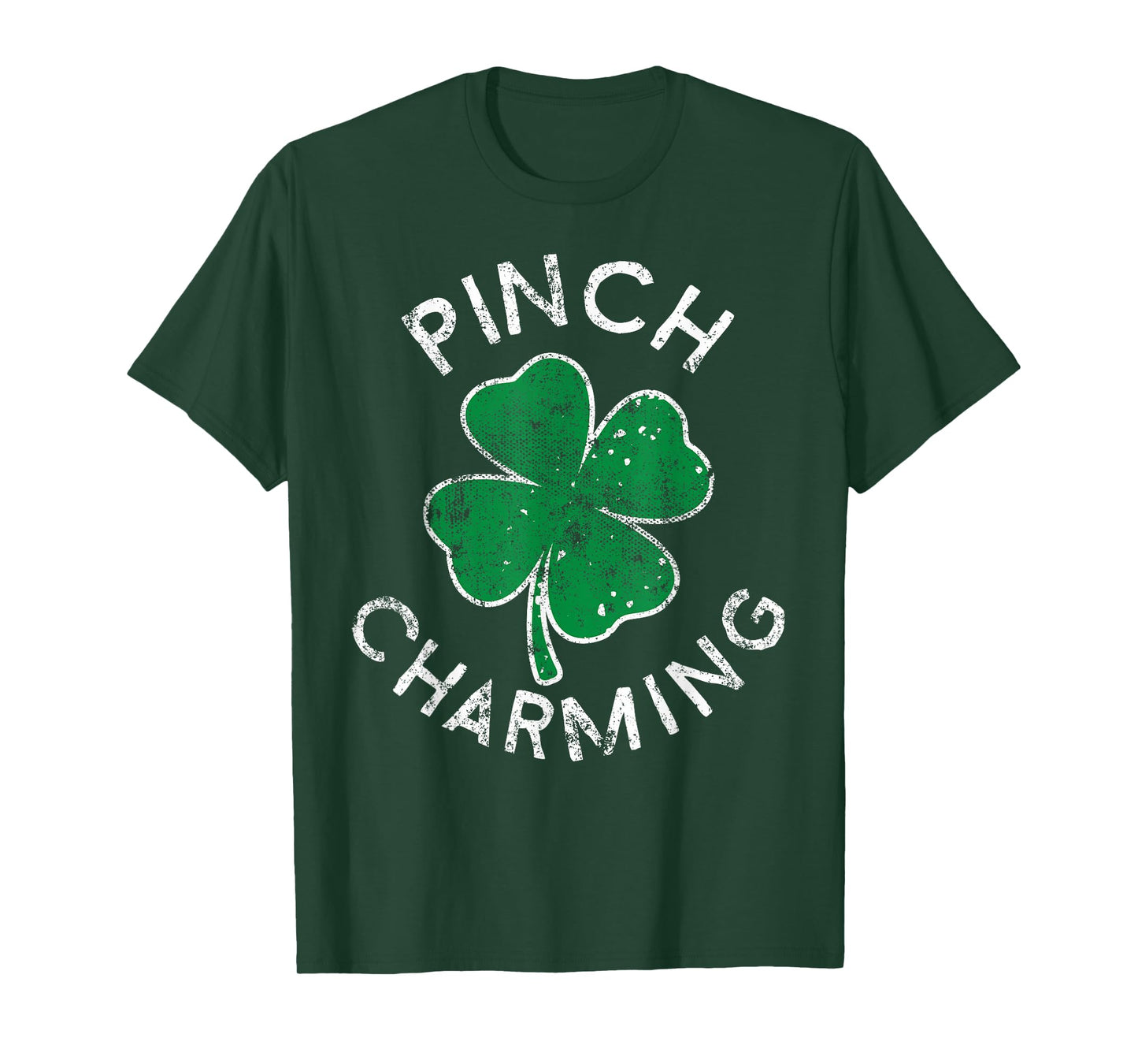 Pinch Charming St. Patrick's Day Distressed T-Shirt