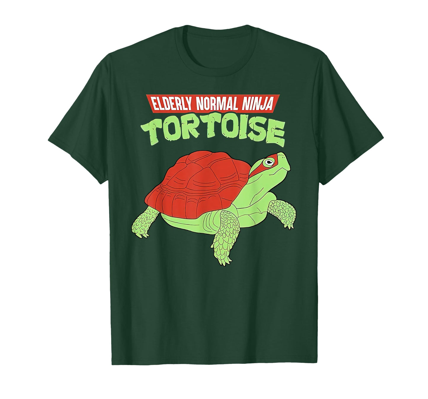 Vintage Elderly Normal Ninja Tortoise T-Shirt