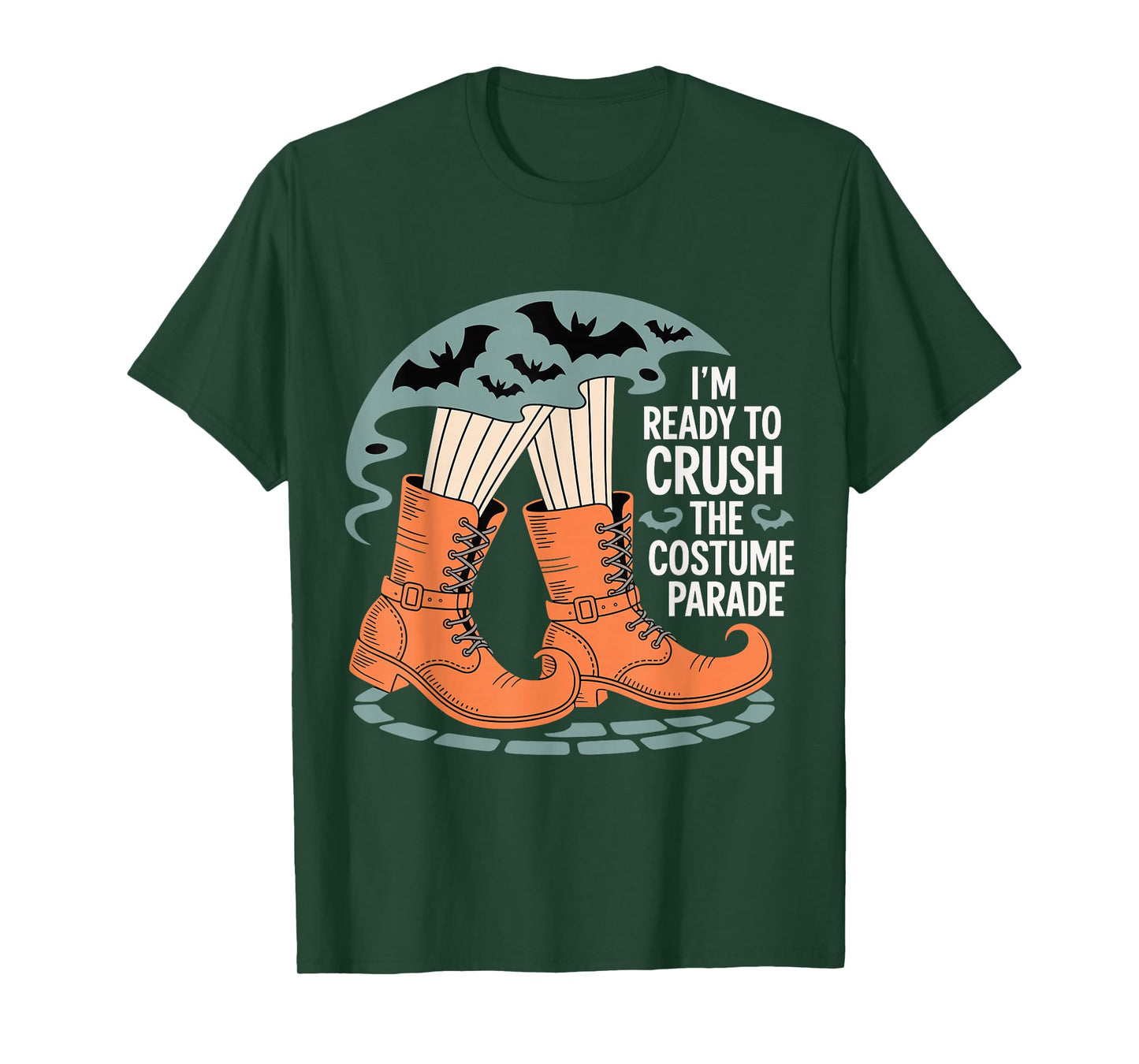 I’m Ready to Crush The Costume Parade Funny Halloween Witch T-Shirt