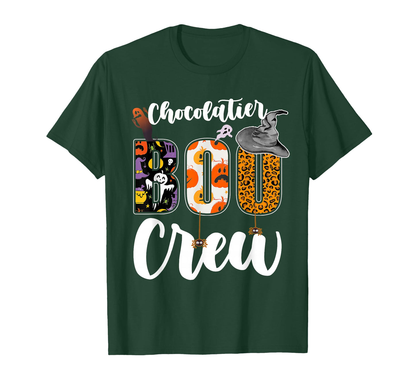 Chocolatier Boo Crew Halloween Match Chocolate T-Shirt