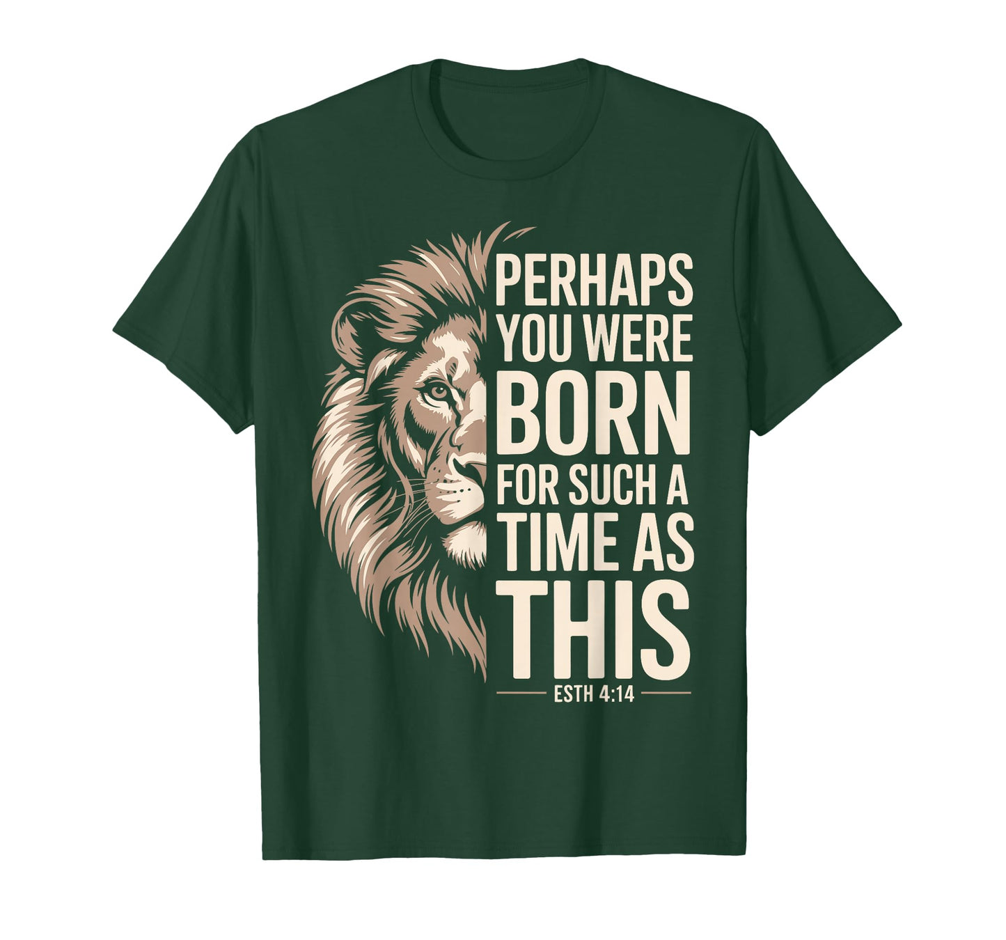 Born for Such a Time as This Esther 4:14 Christian Vintage T-Shirt