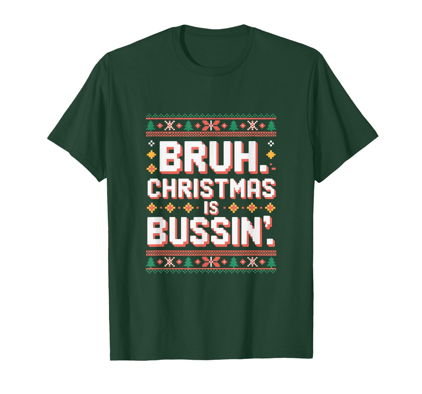Funny Gen Alpha Gen Z Slang Funny Christmas Sweater T-Shirt