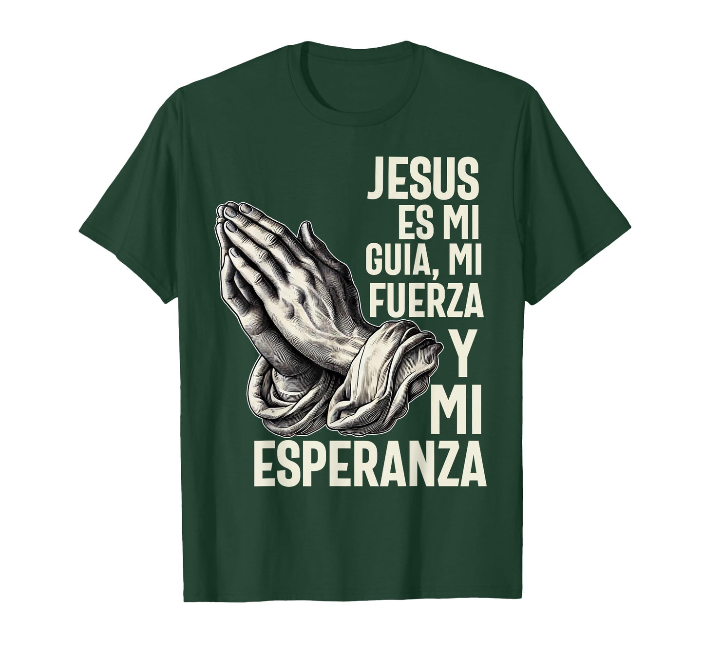 Camiseta cristiana en espanol Hombre Mujer Spanish Christian T-Shirt