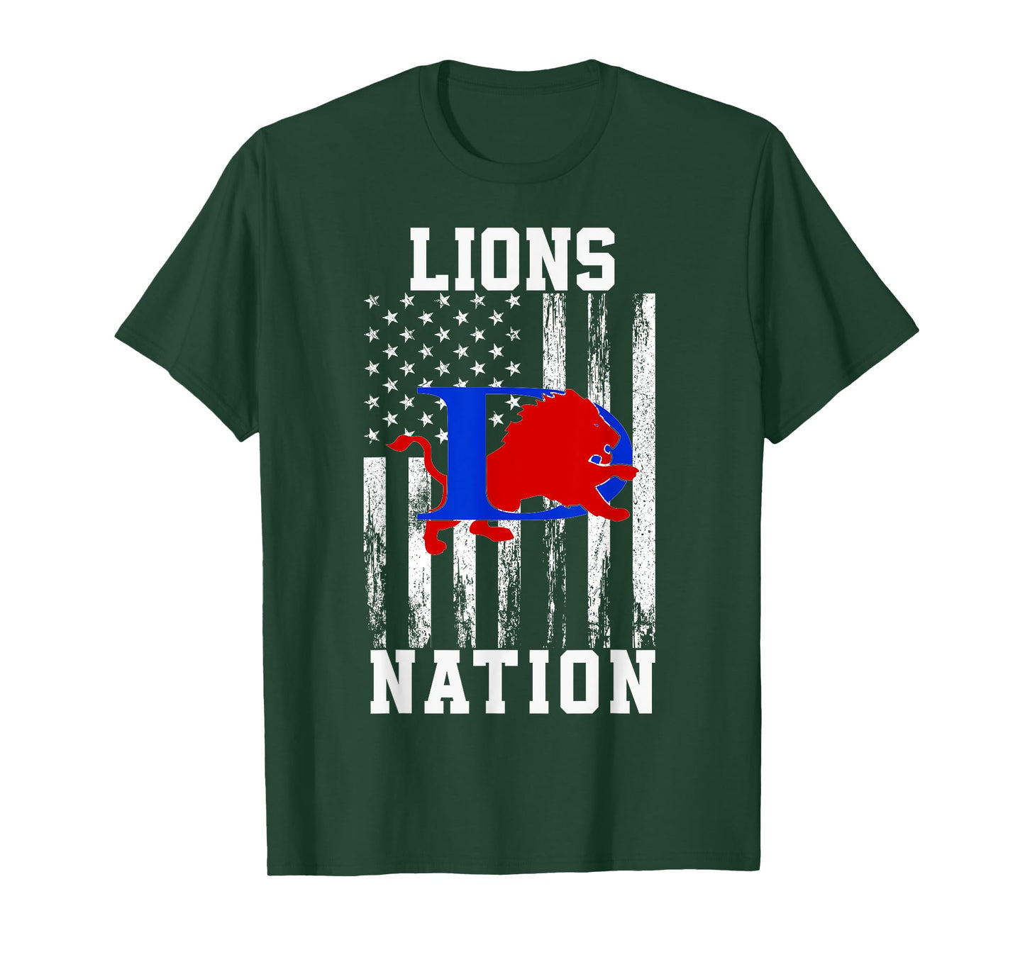 Durant Lions Logo Nation HS T-Shirt