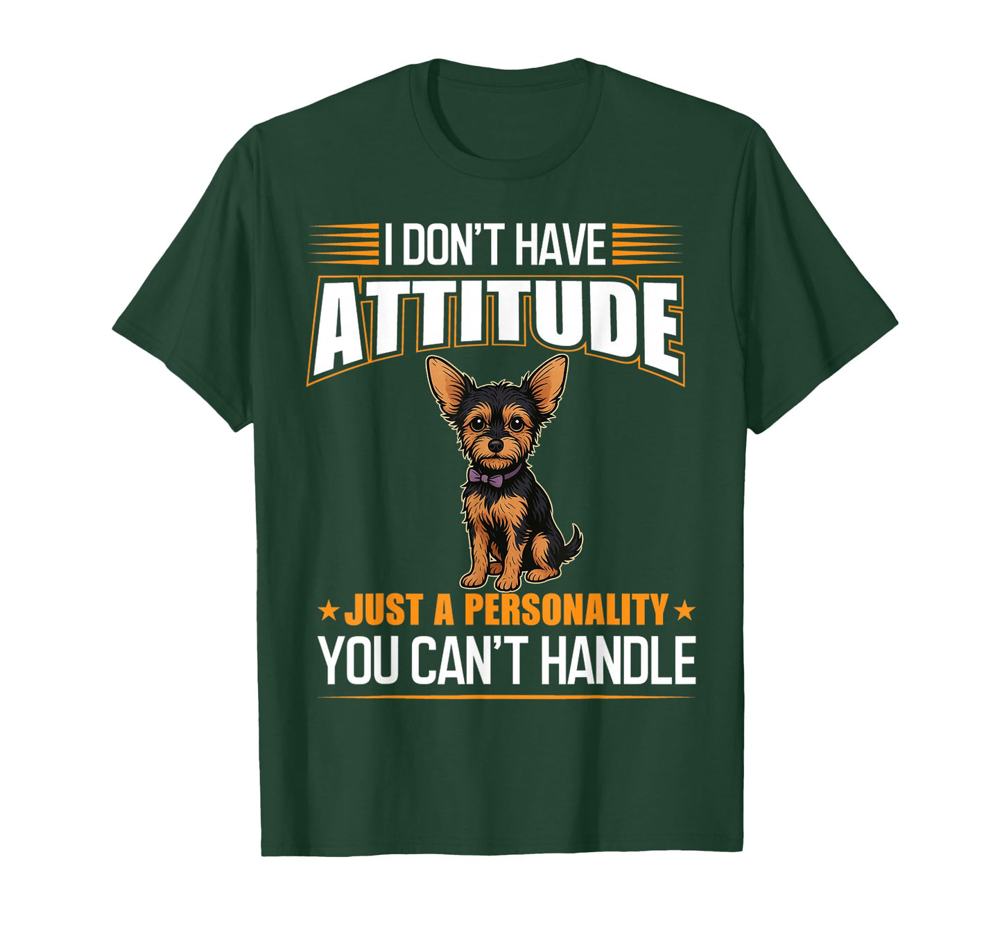 Sassy Dog Attitude Personality Cute Chorkie Chihuahua Yorkie T-Shirt