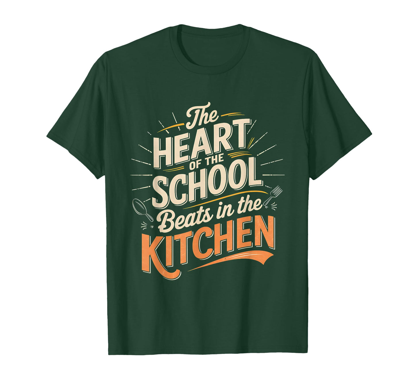 Lunch Hero Squad Retro tee a Food Service School lunch hero T-Shirt