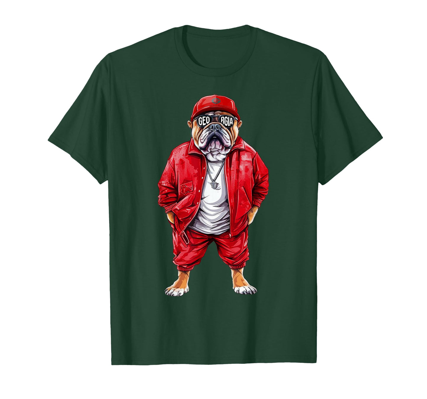 Vintage Georgia GA Vintage Athletic Sports Design T-Shirt