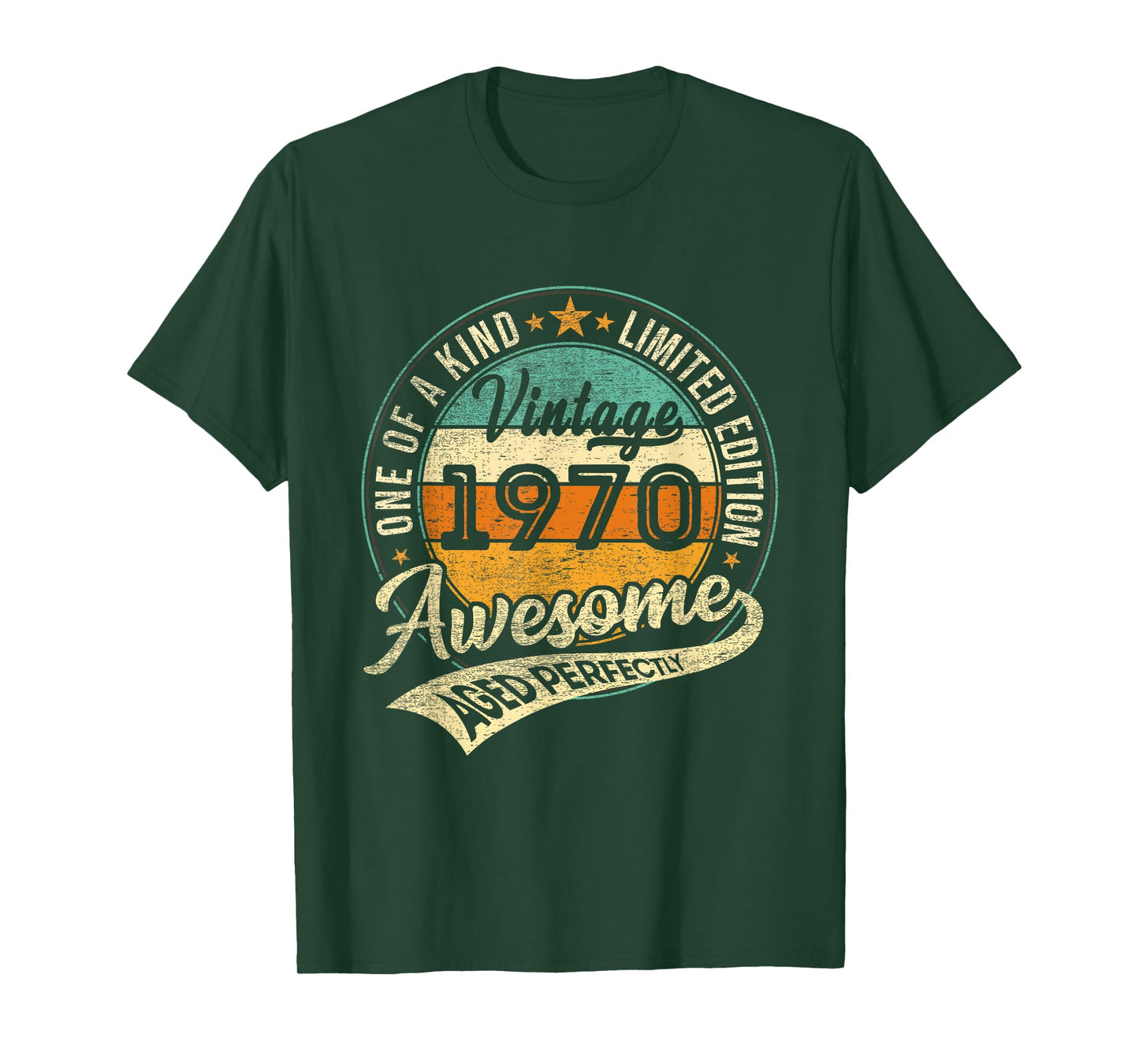 Vintage 1970 Limited Edition 55 Year Old Gifts 55th Birthday T-Shirt