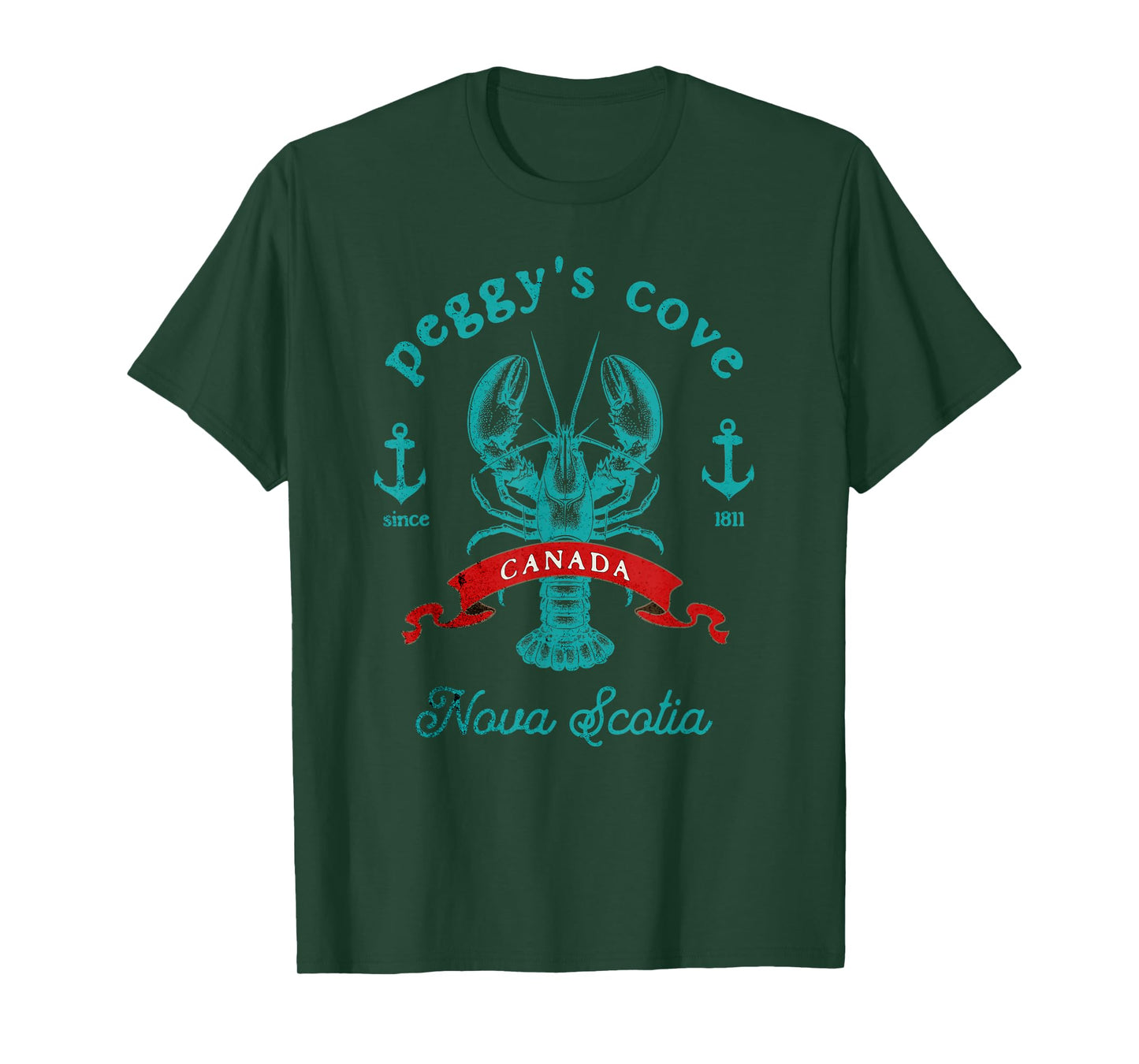 Peggys Cove Nova Scotia Canada Lobster Vacation Souvenir T-Shirt