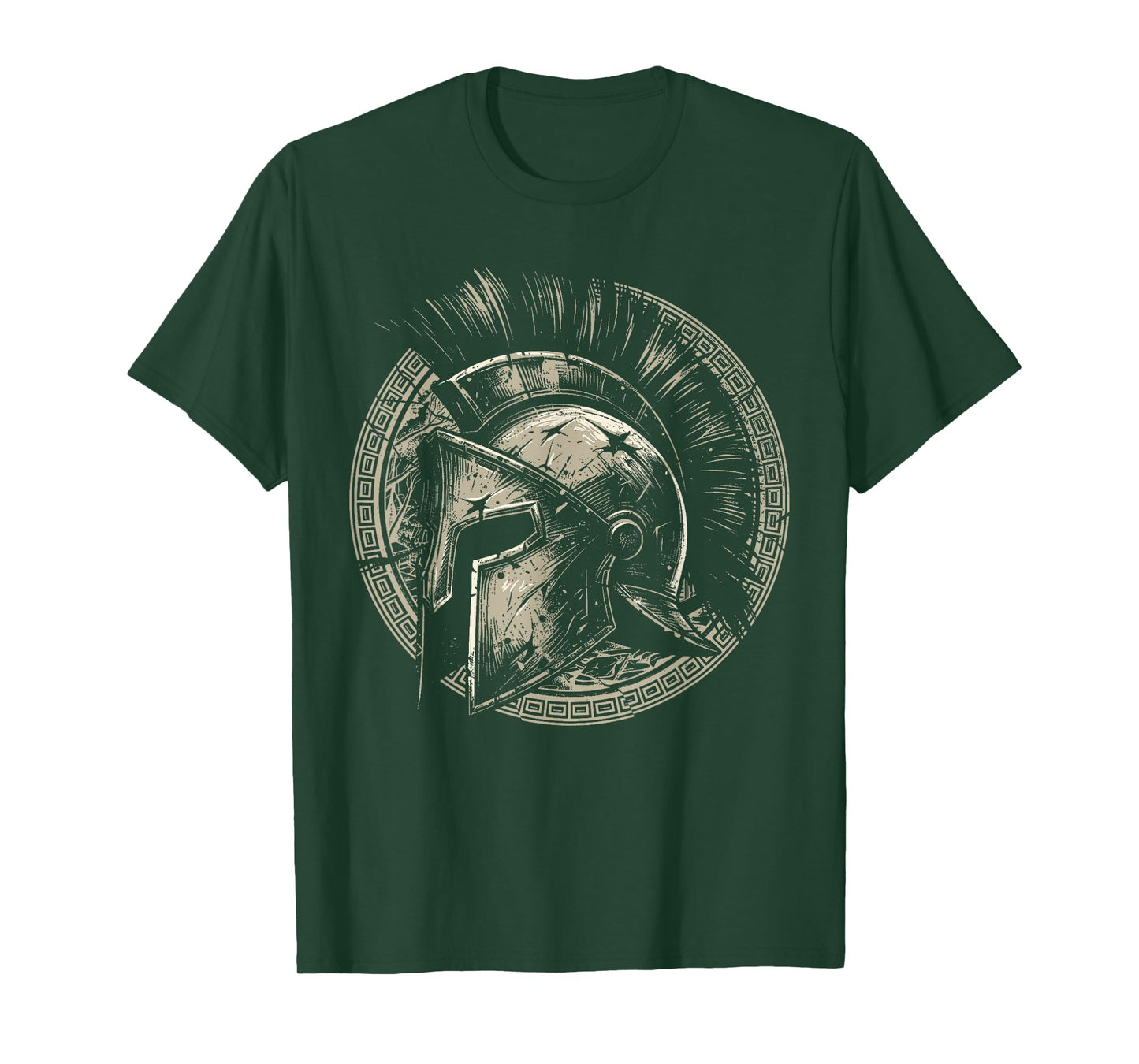 Spartan Shirt Ancient Greek Gladiator Spartan Warrior T-Shirt