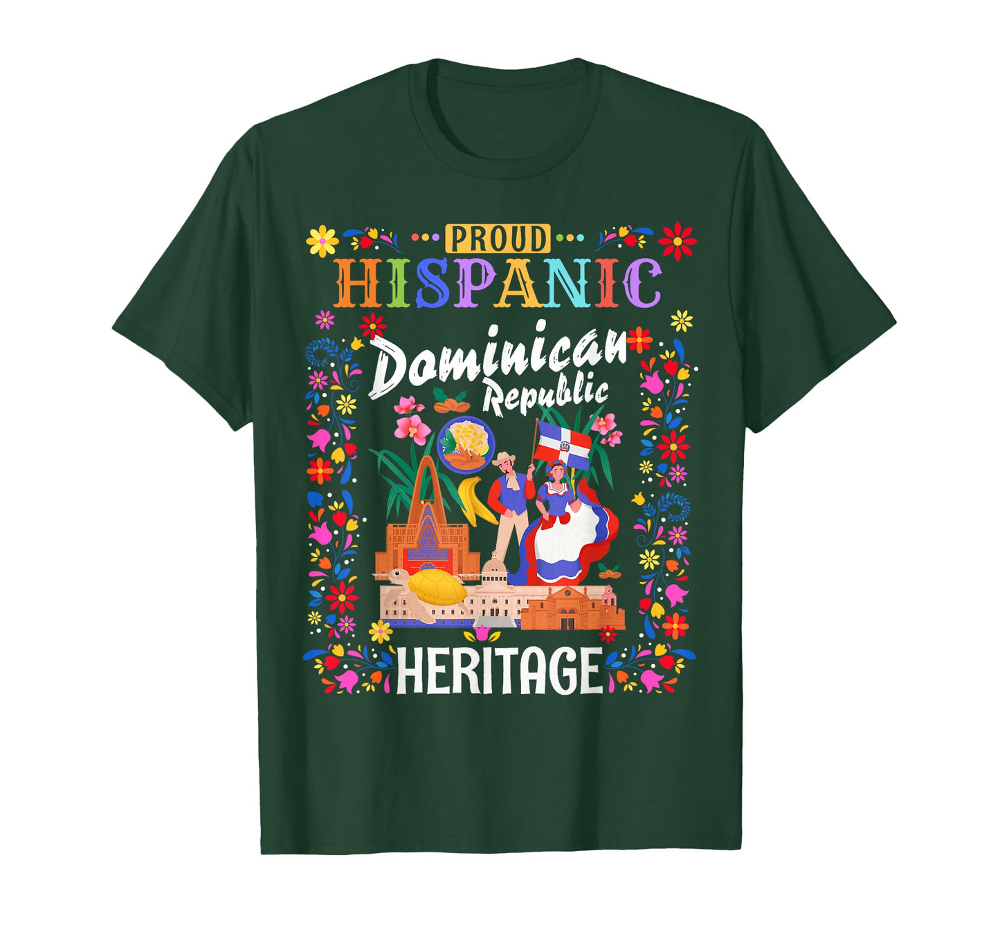 Dominican Flag Idea Kids Latin Heritage República Dominicana T-Shirt