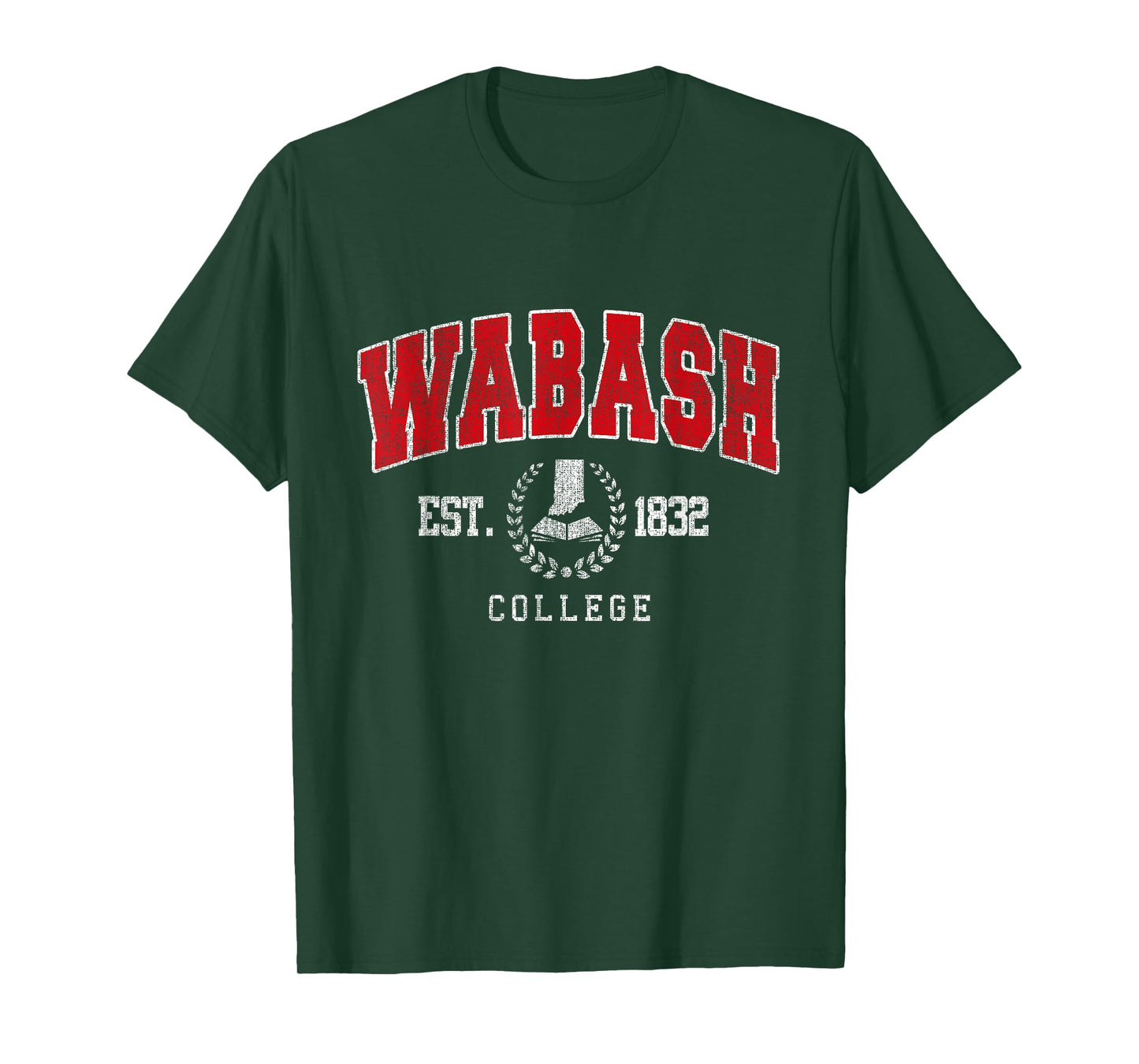 Wabash Tech – Vintage Arch Tee for Men & Women T-Shirt