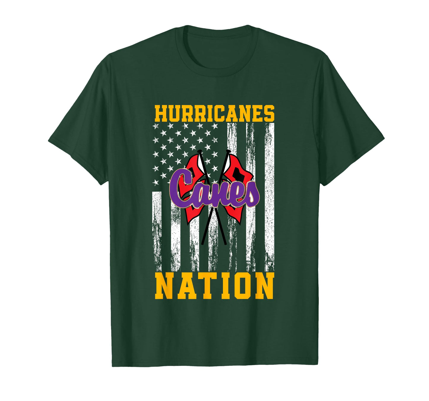 Cartersville Hurricanes Logo Nation HS T-Shirt
