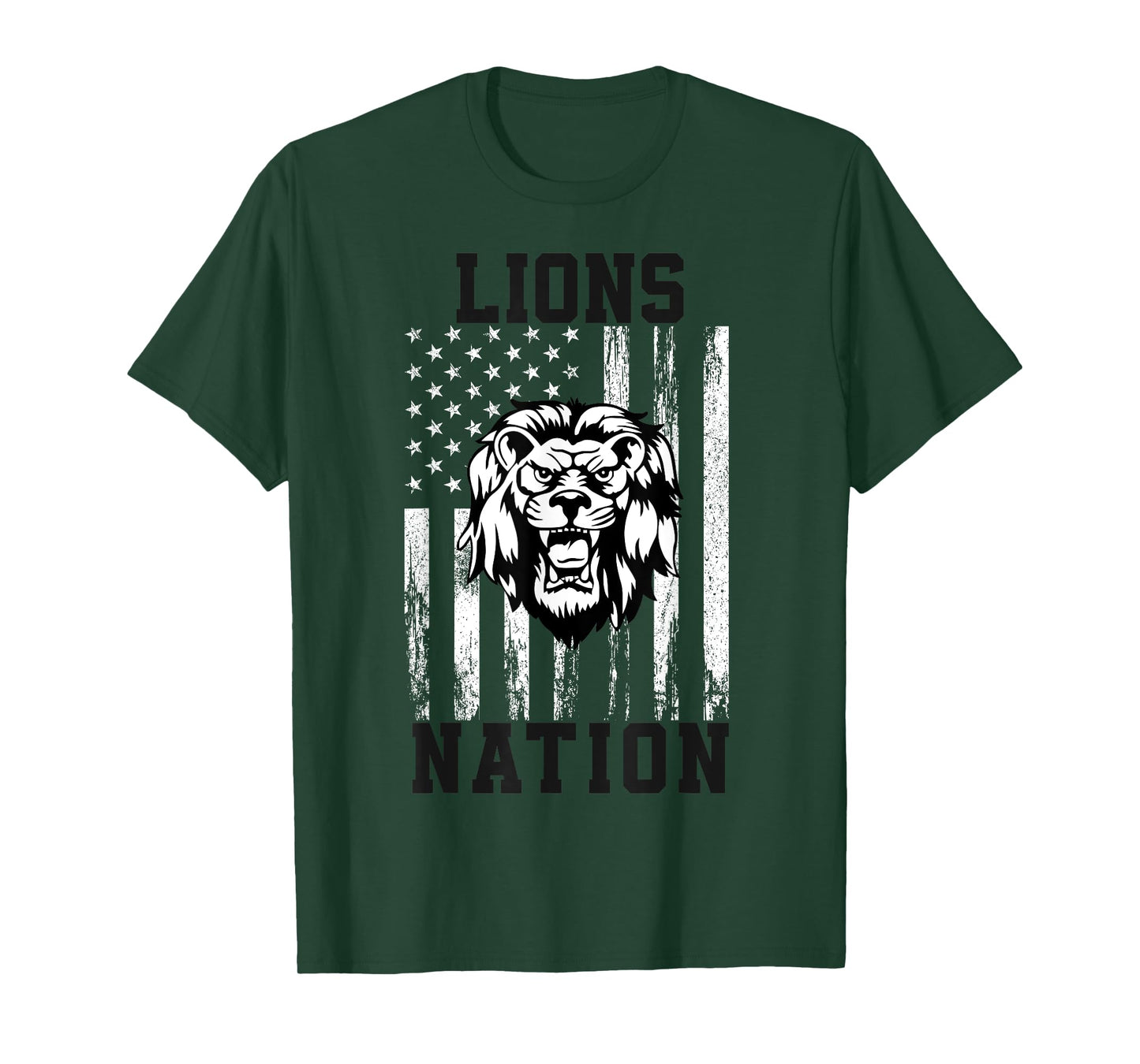 Liberty Lions Logo Nation HS T-Shirt