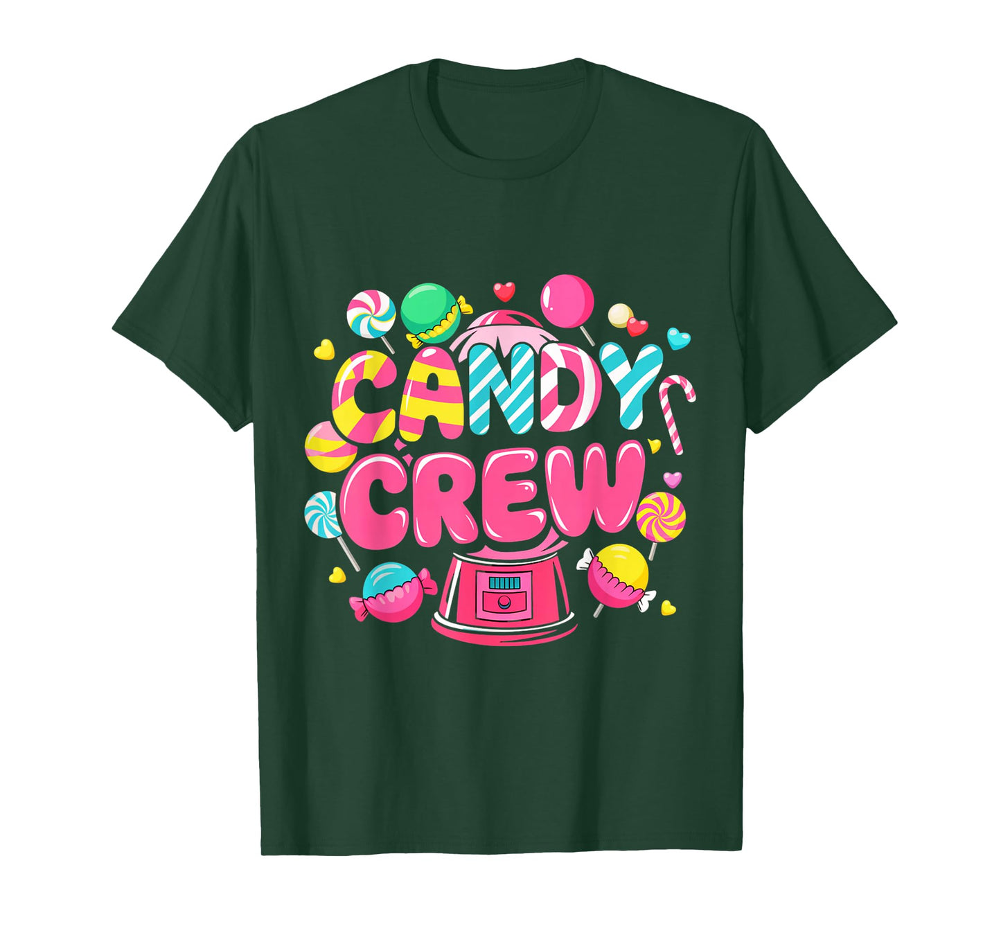 Candy Land Candy Crew Decorations Sweetie Candy Squad Party T-Shirt