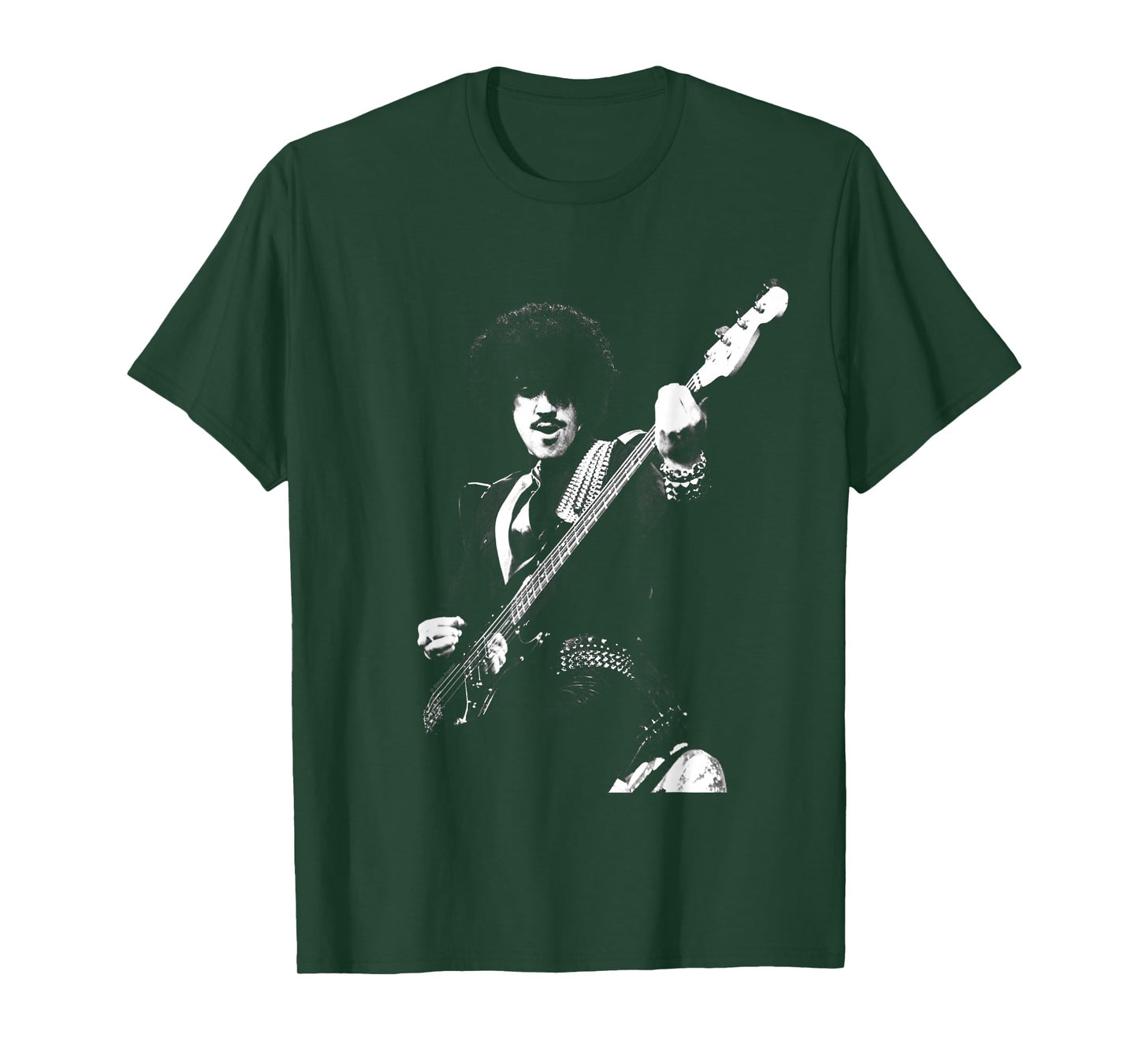 Thin Lizzy Bassist Phil Linot Live By Simon Fowler T-Shirt