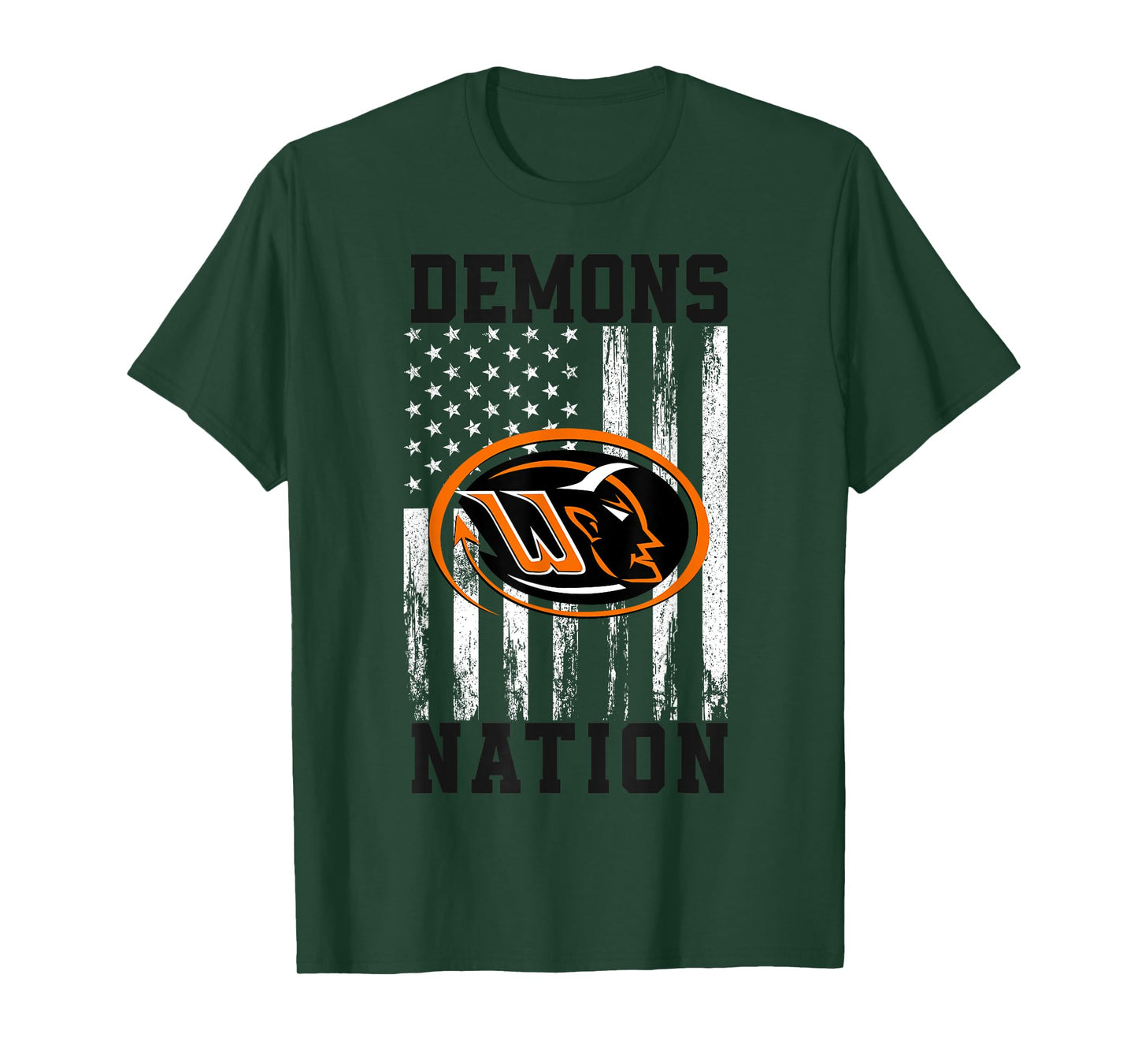 Washington Demons Logo Nation HS T-Shirt