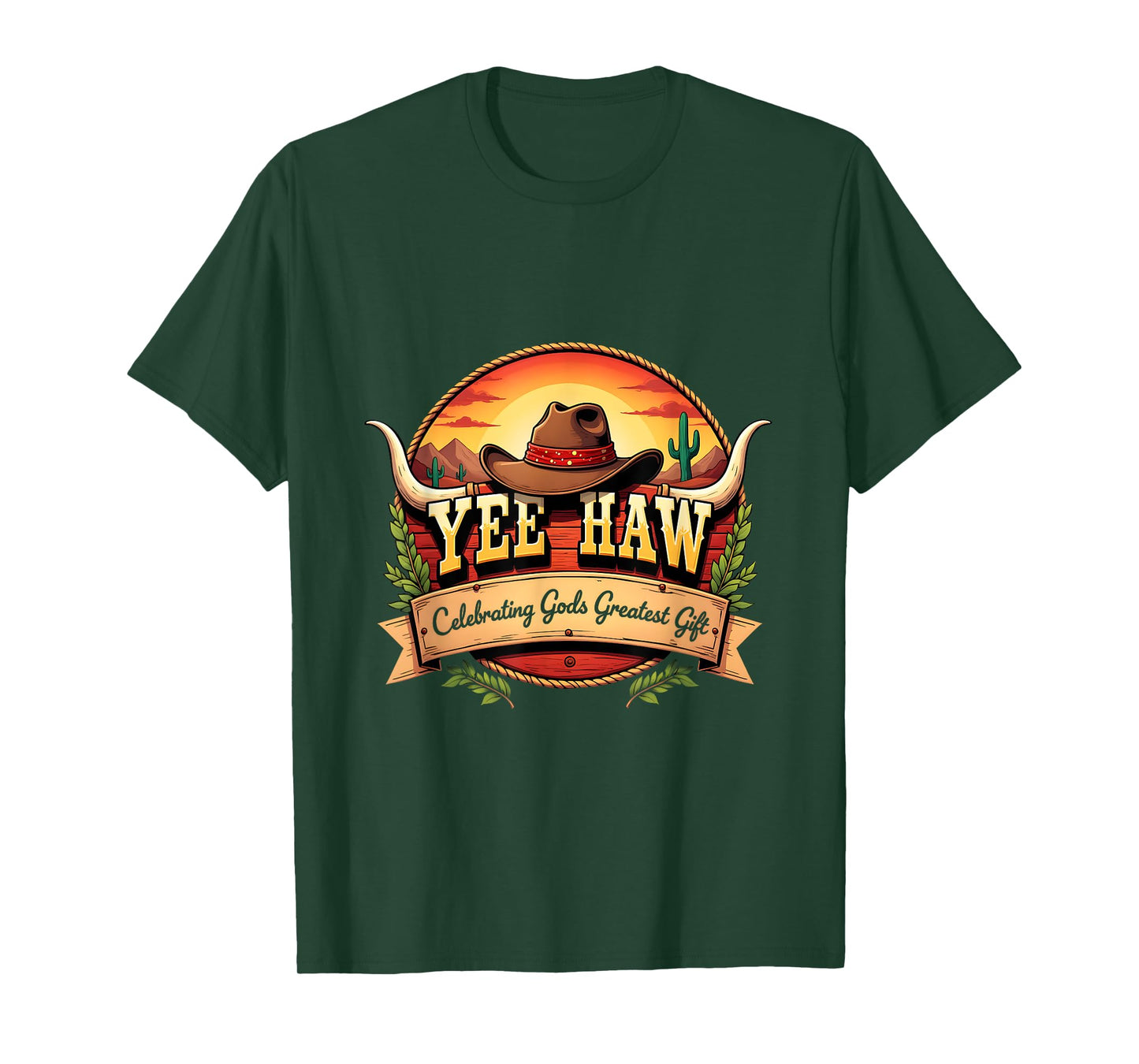 VBS 2025 Celebrating Greatest Yee Haw Camp Youth T-Shirt
