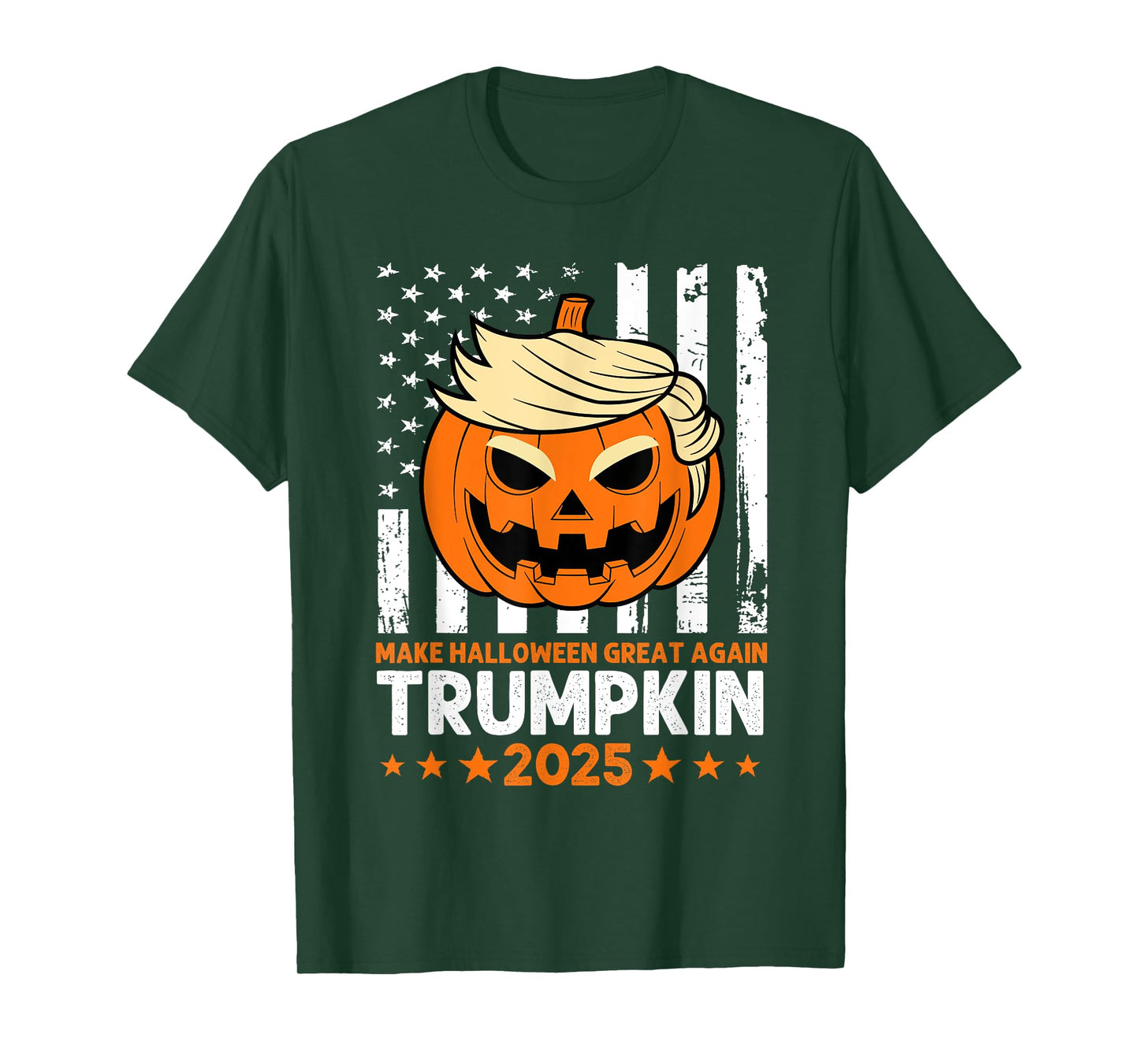 Trumpkin 2025 USA Make Halloween Great Again Funny T-Shirt